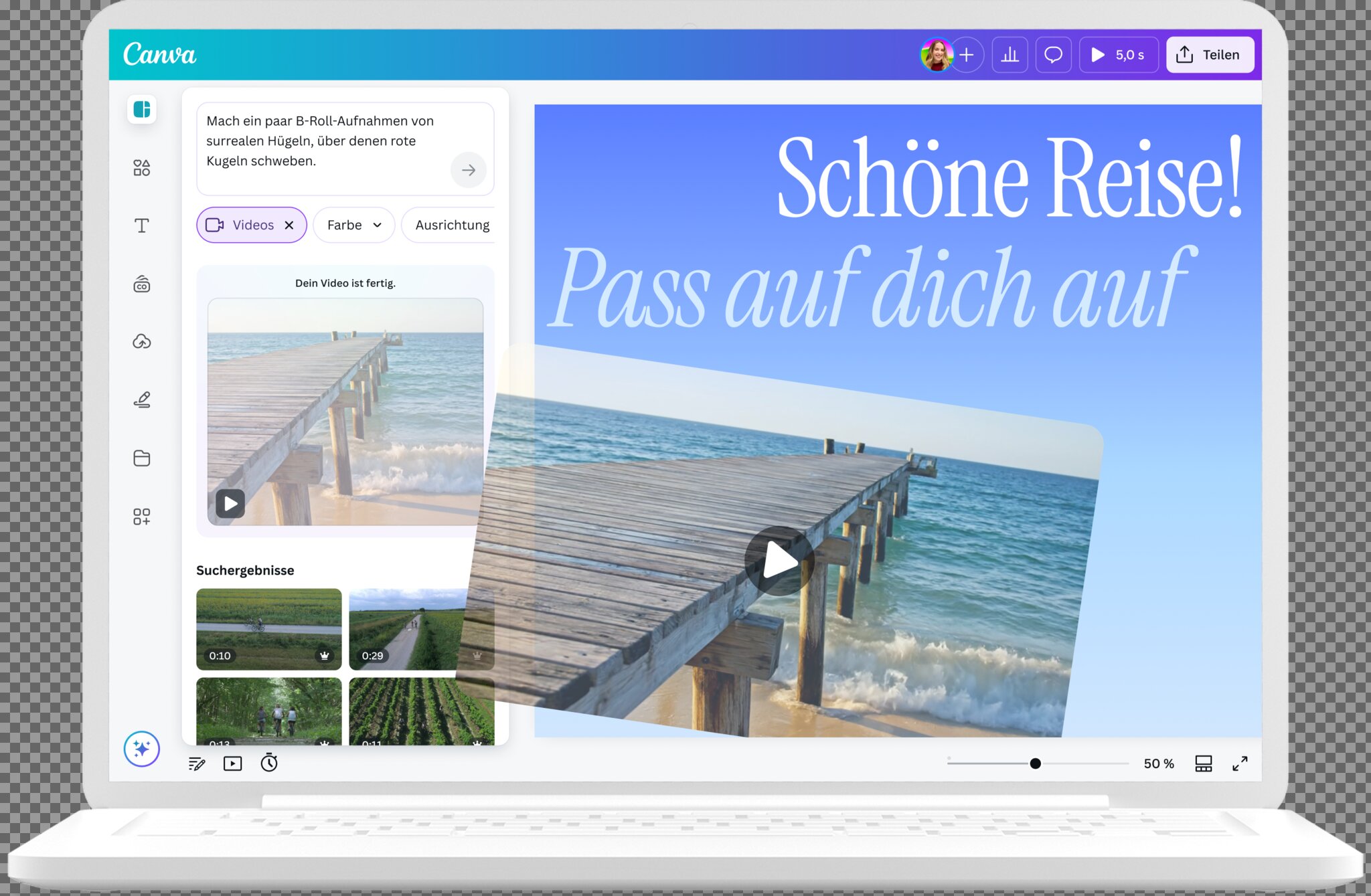So verwendest du unseren KI-Video-Generator