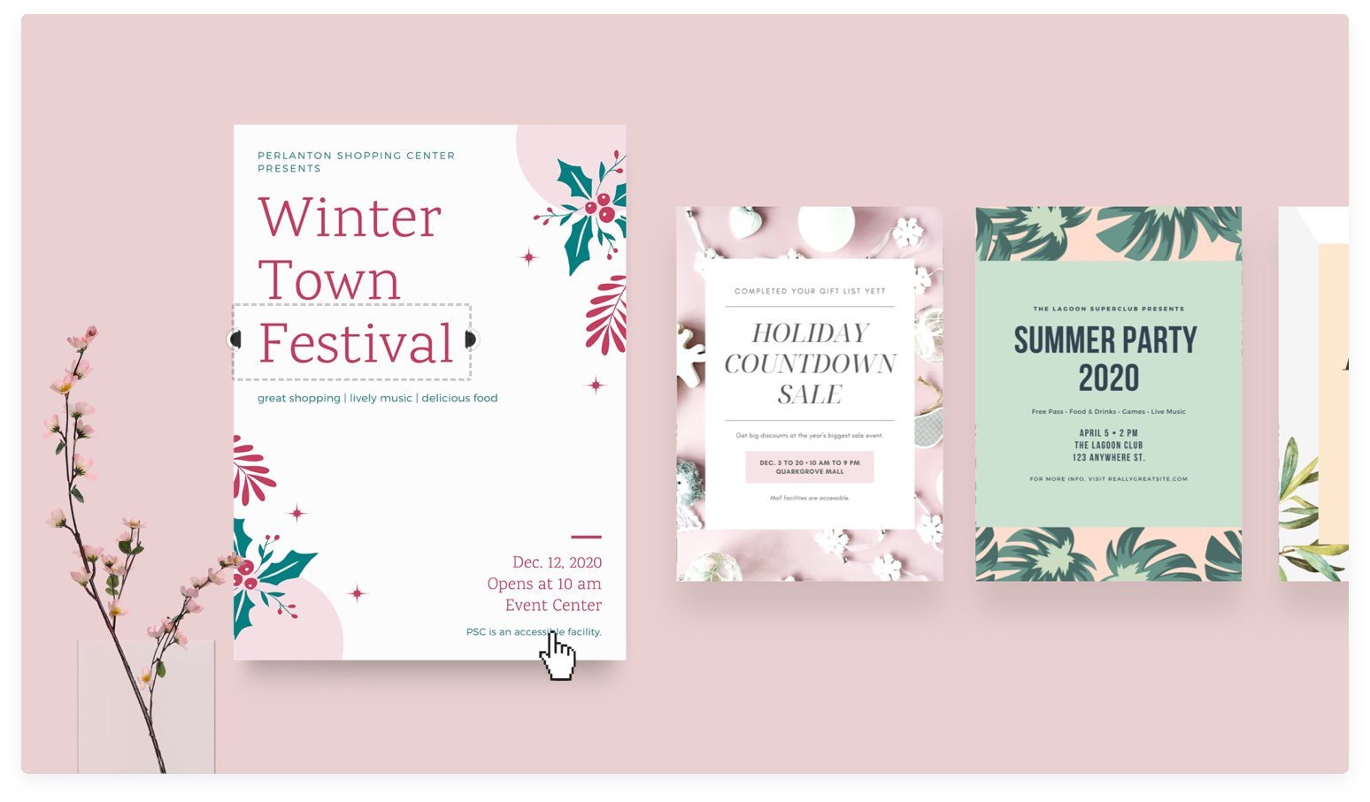 Diseñar flyers - Canva