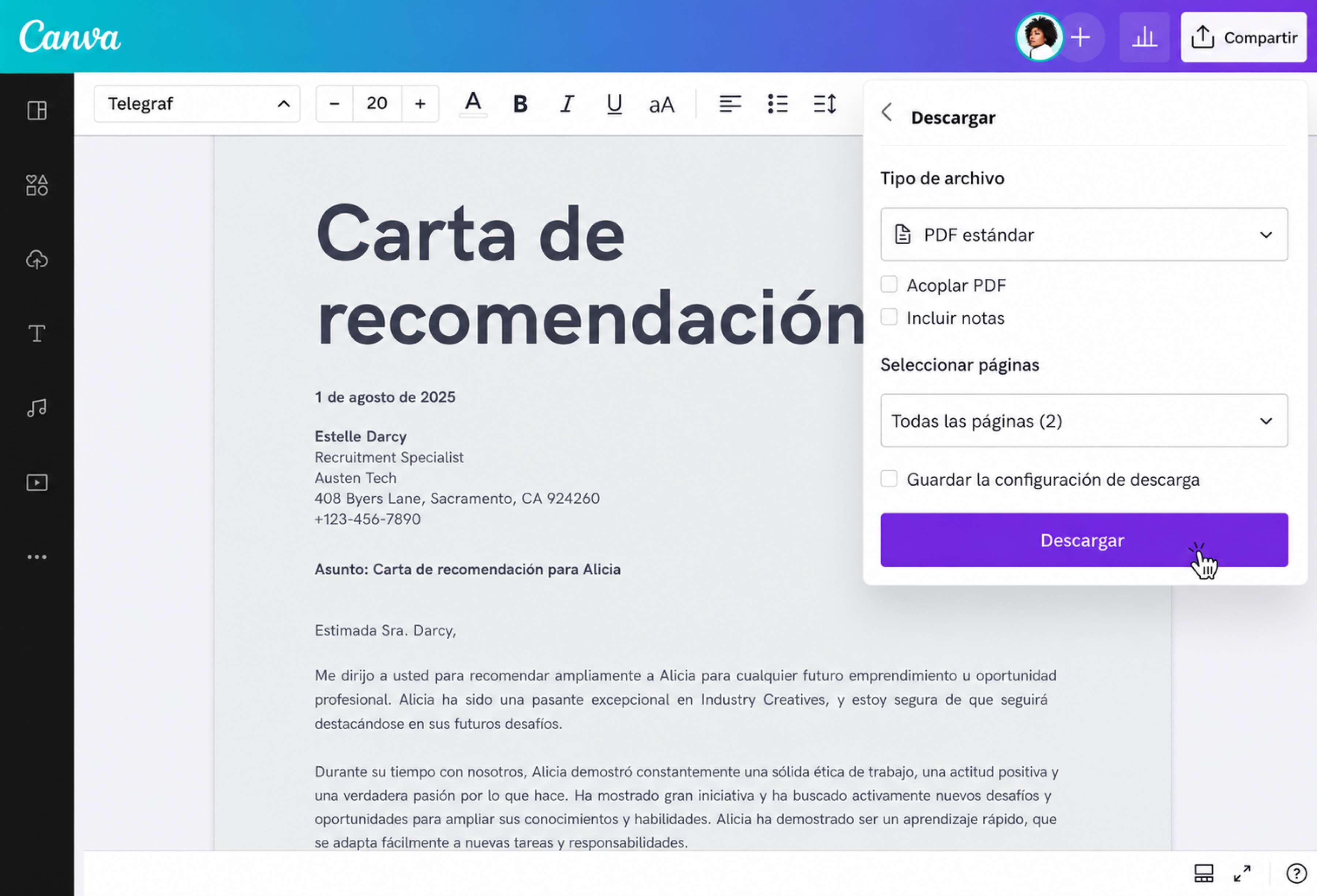 Cómo convertir Word a PDF