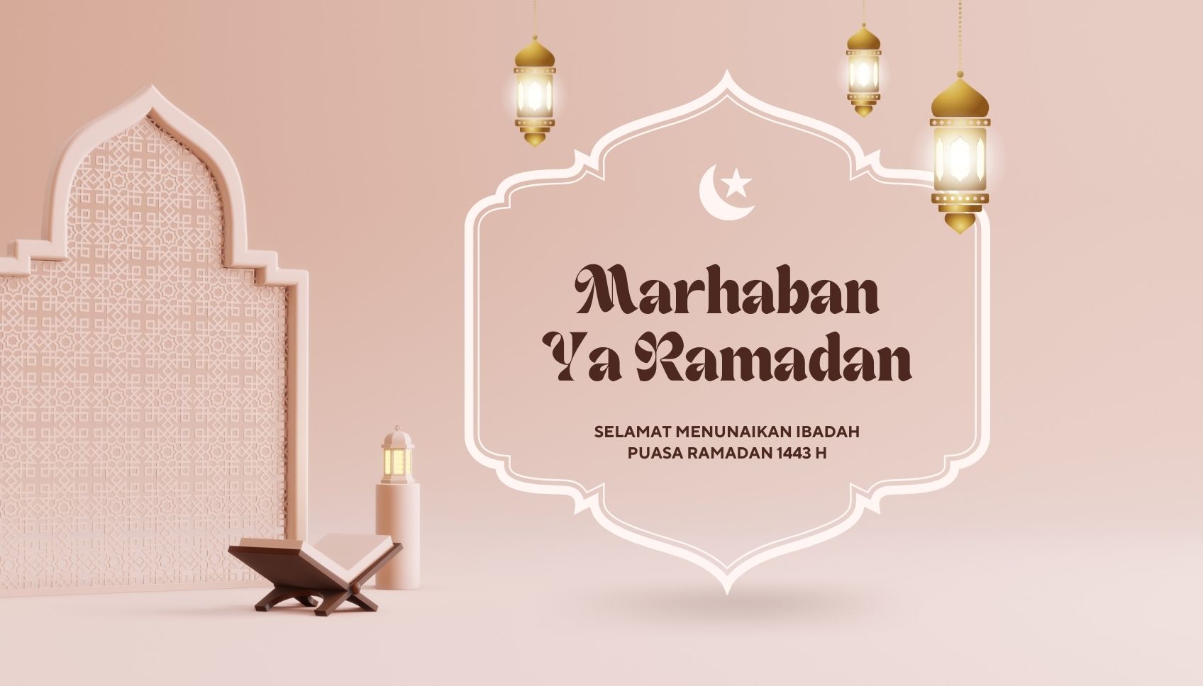 membuat kartu ucapan ramadhan Canva