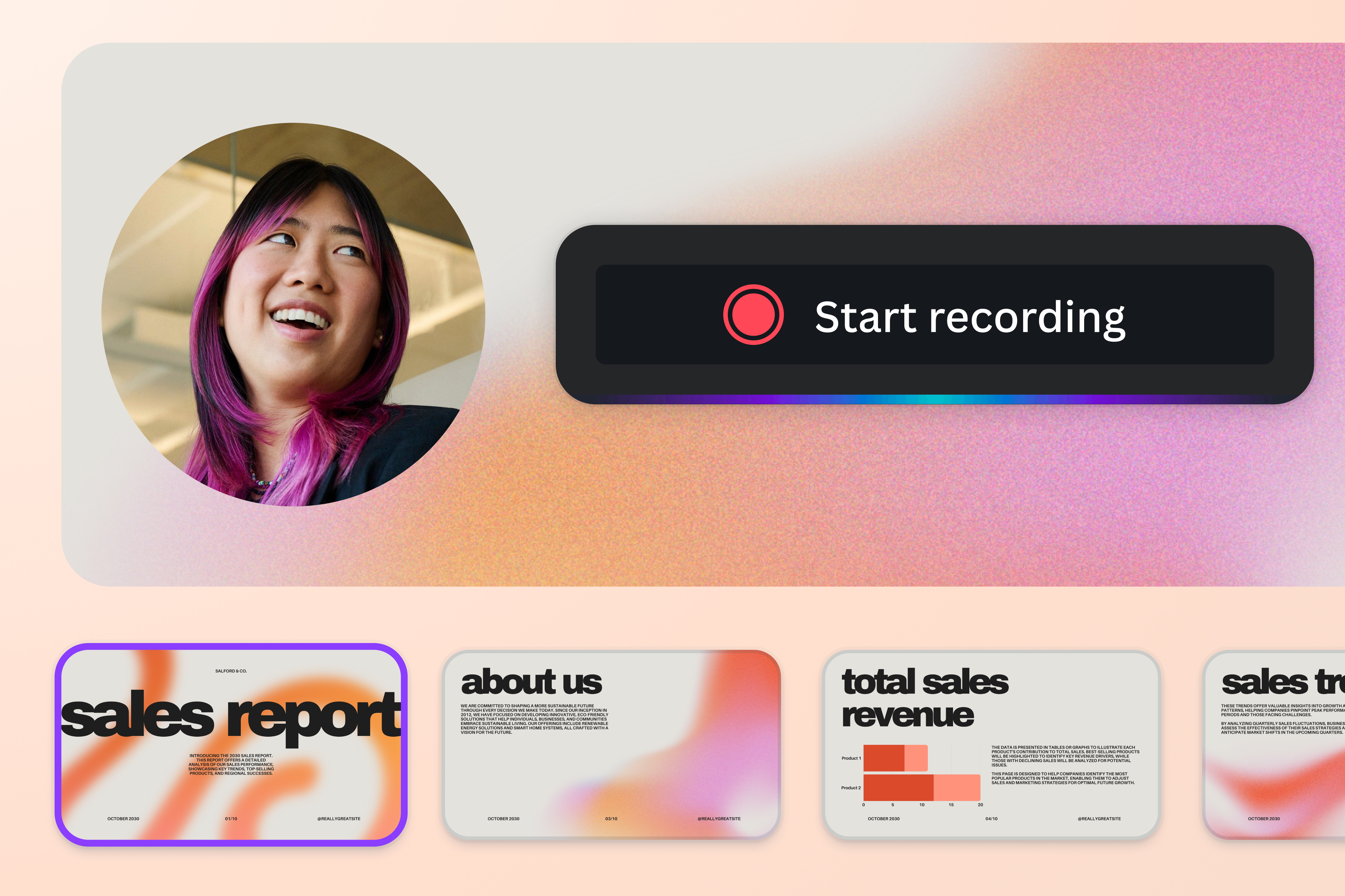 Present slides with ease