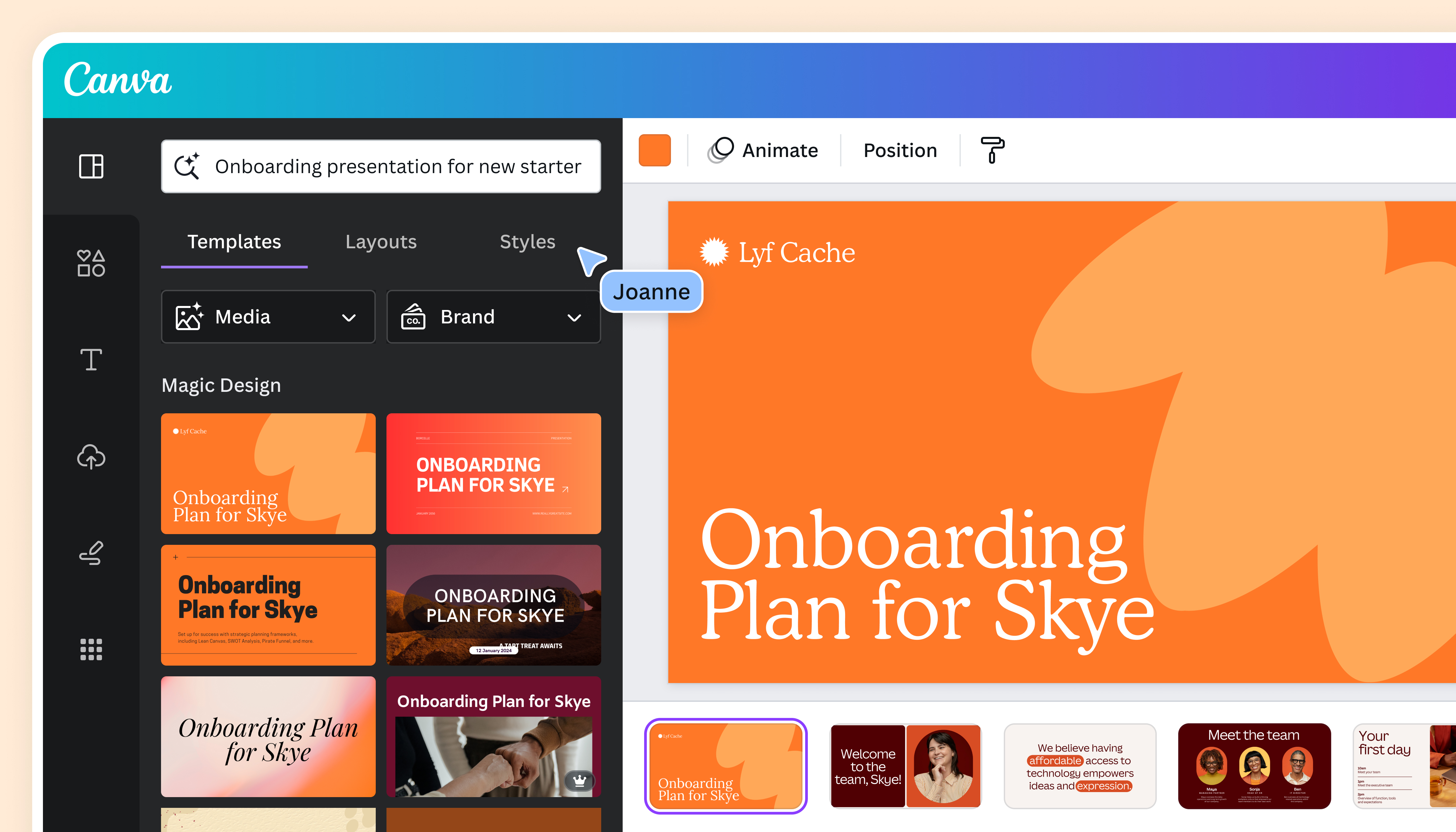 Canva AI Presentation Maker Lead Image Canva AI Presentation Maker Lead Image
