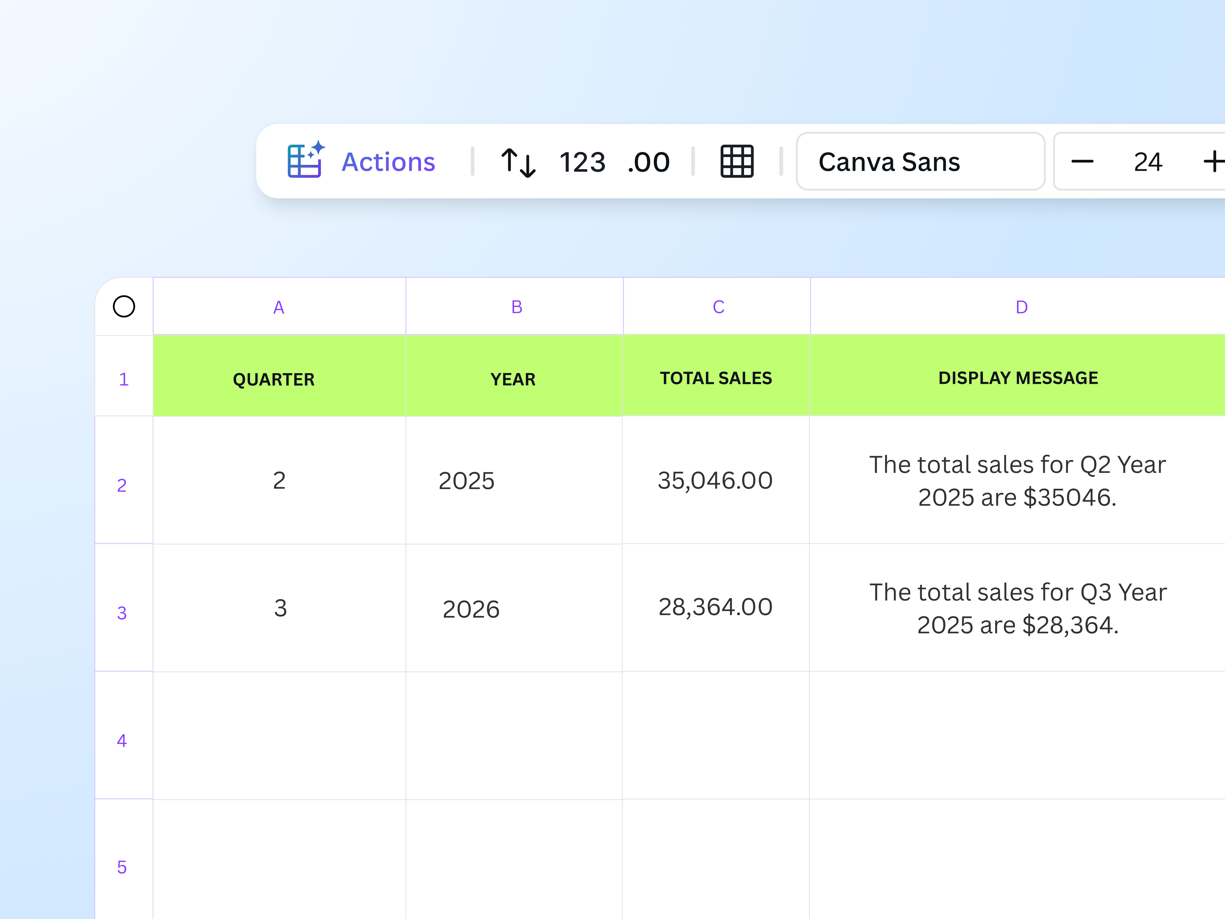 CONCATENATE Function | Canva