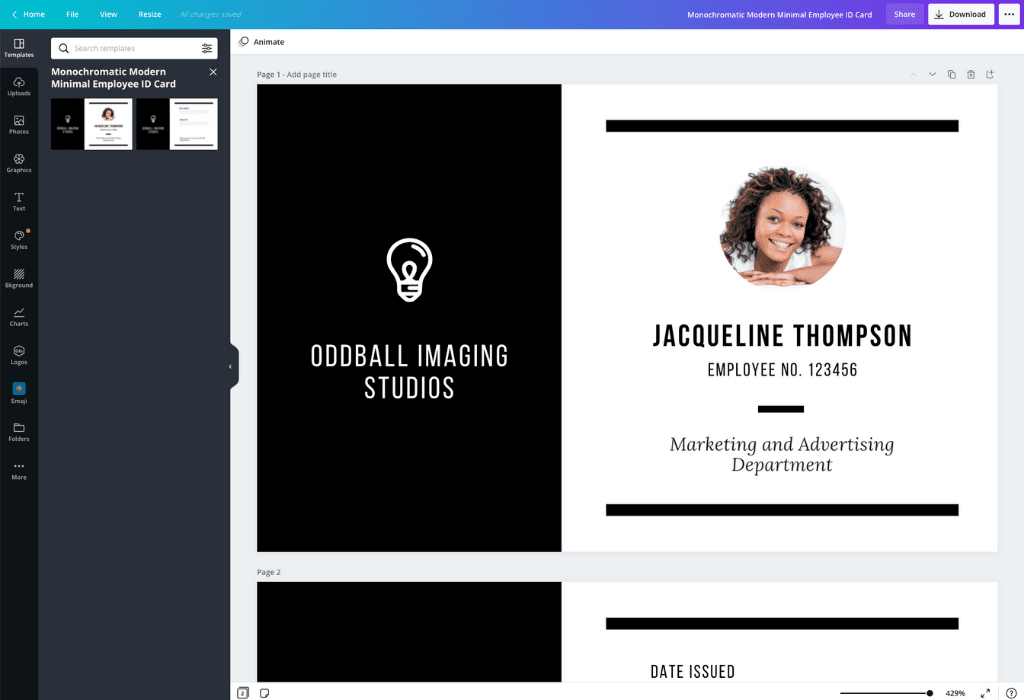 How to make an id card - Canva How to make an id card - Canva