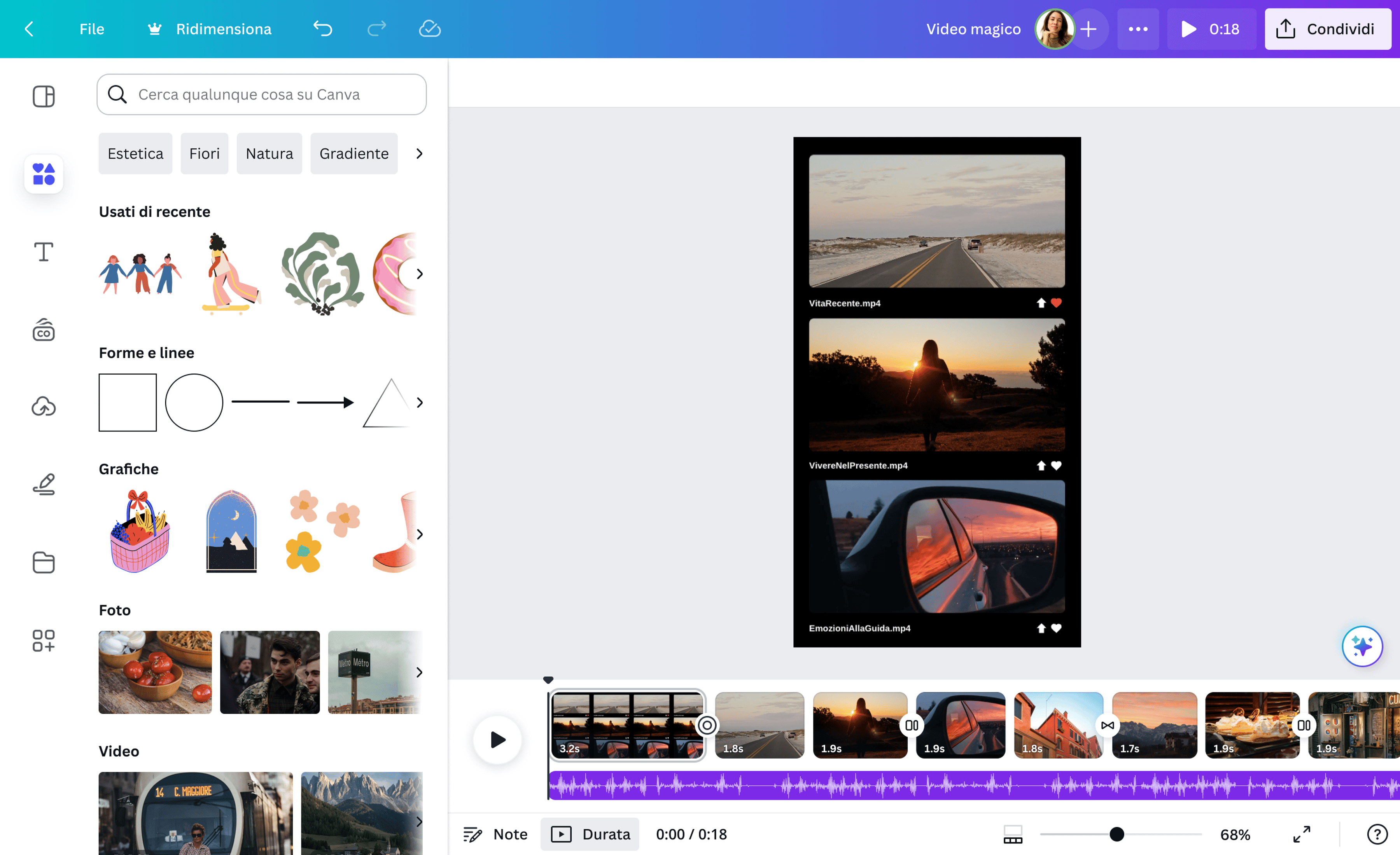 Come convertire da audio a video online