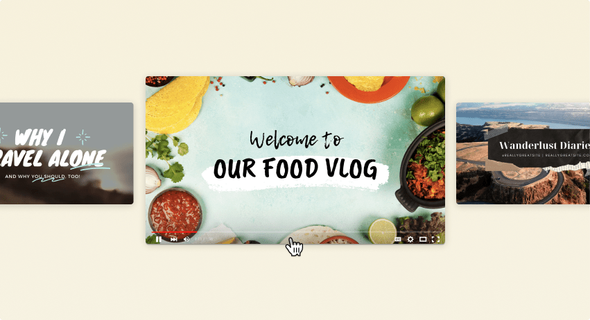 Progetti video intro Canva