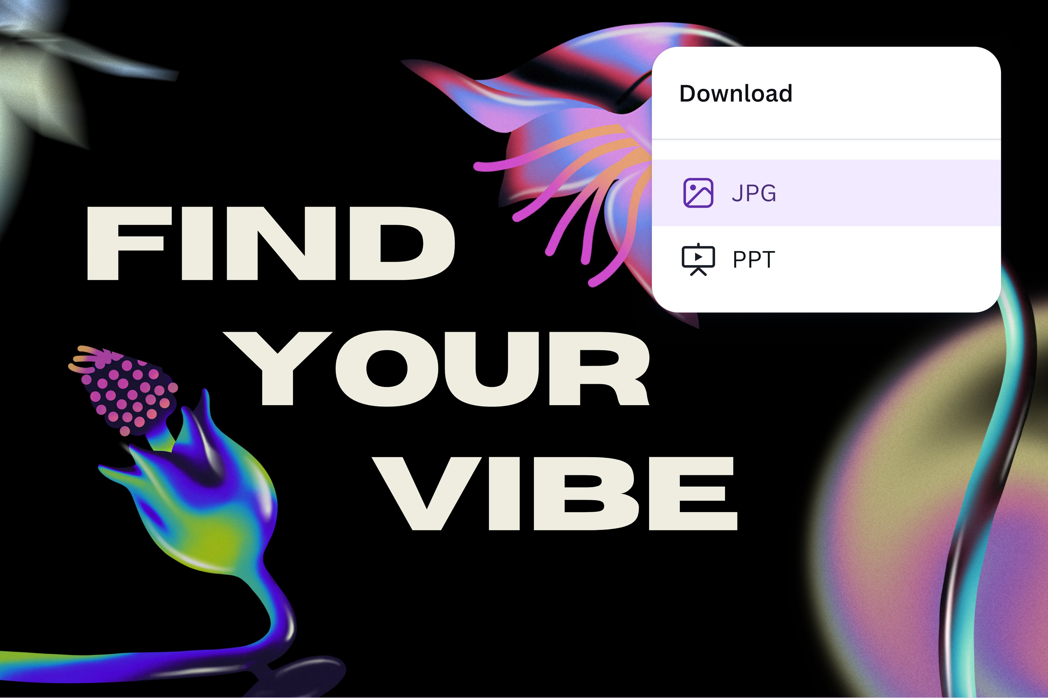 Download your design in JPG format Download your design in JPG format
