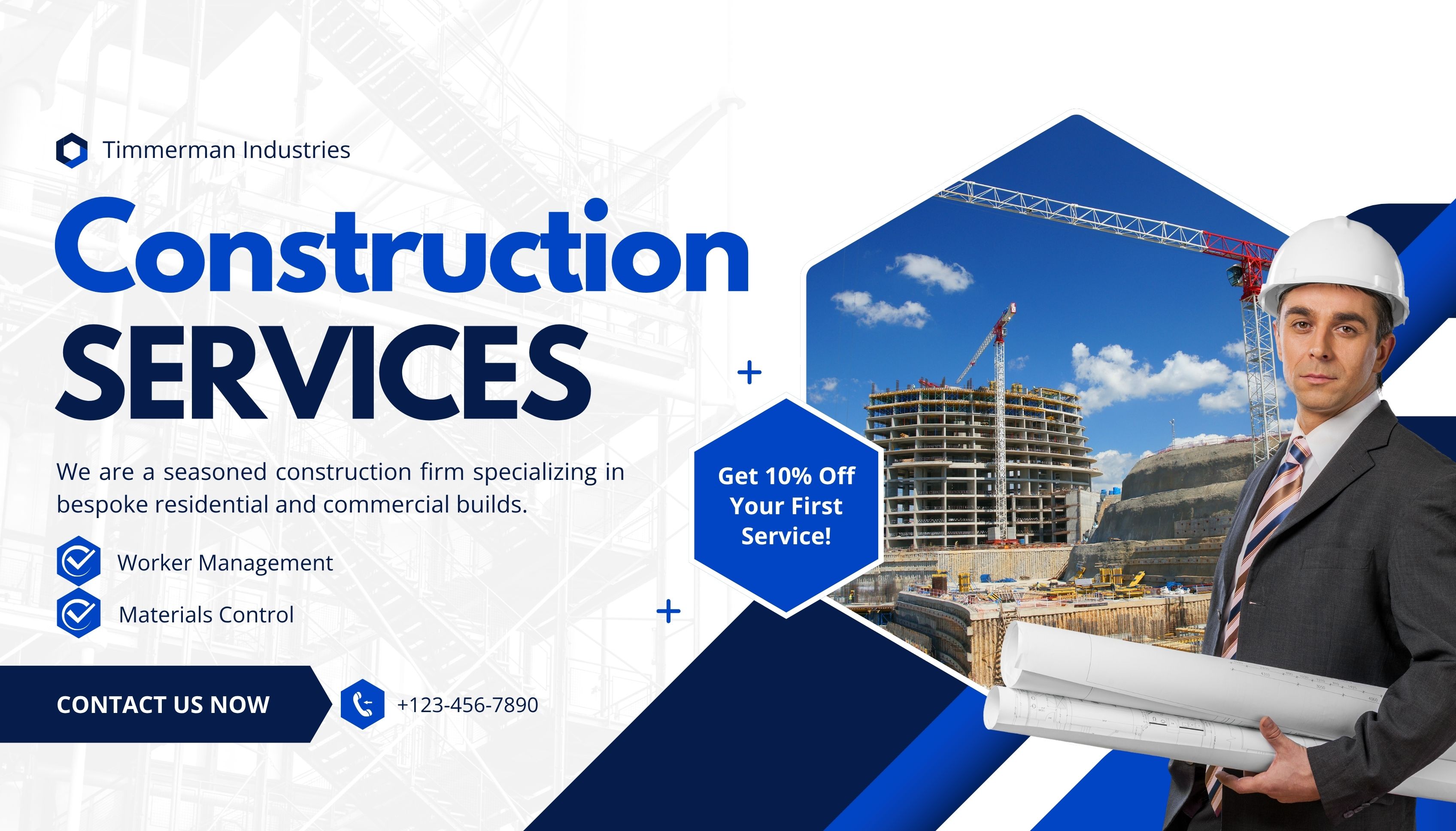 Thiết kế website ngành xây dựng hero banner Thiết kế website ngành xây dựng hero banner