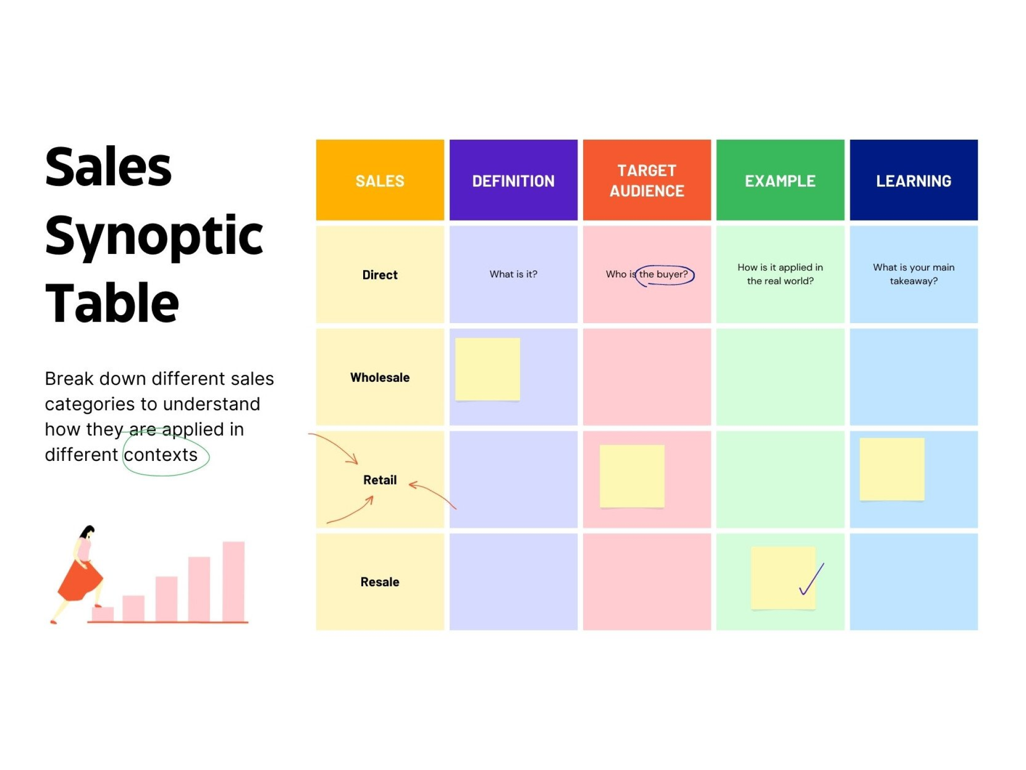 Create a Synoptic Table Online (Free Templates) | Canva