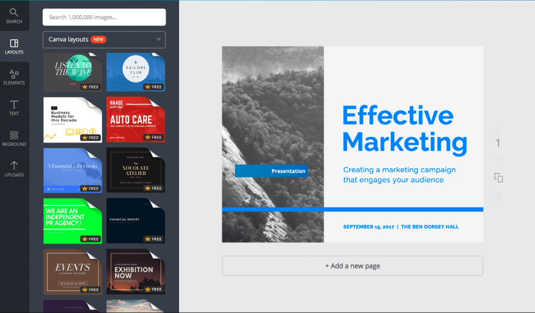 Tworzenie prezentacji w Canva