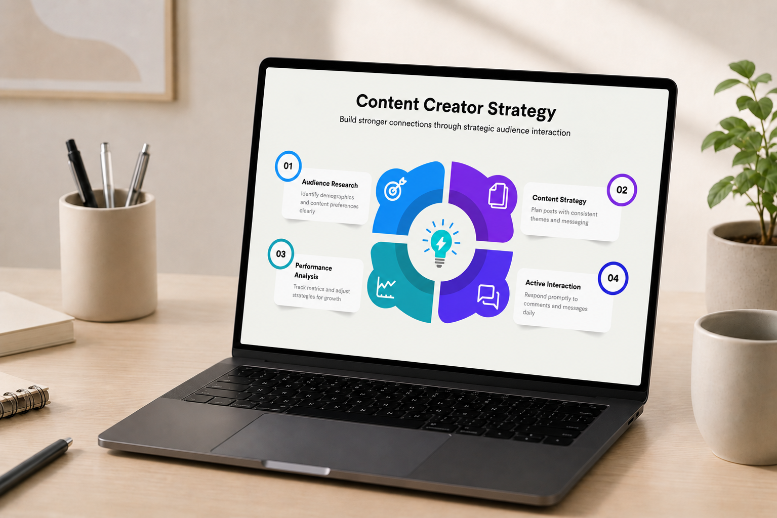 cyclus diagram - canva