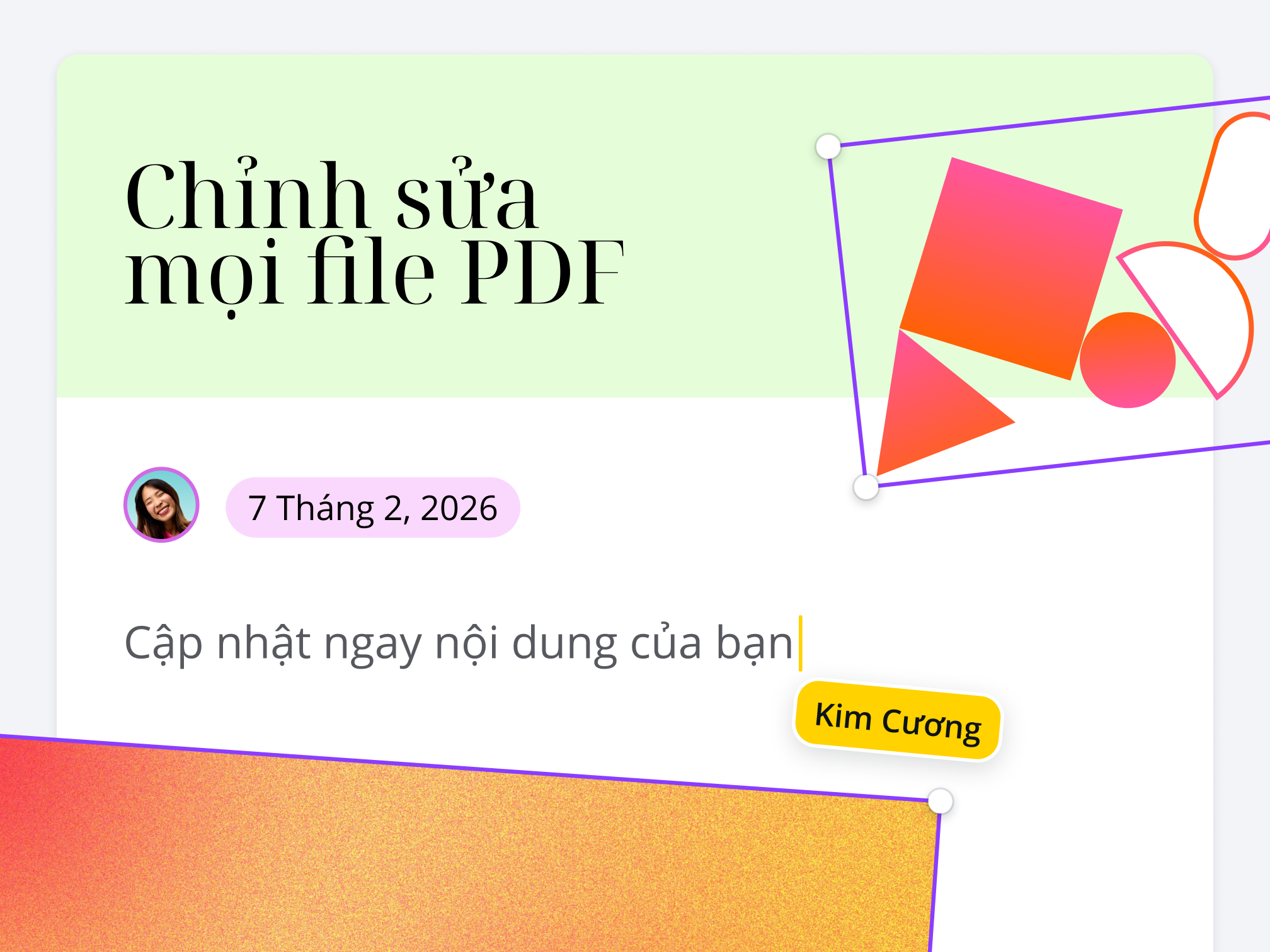 Trình chỉnh sửa file PDF mạnh mẽ và trực quan