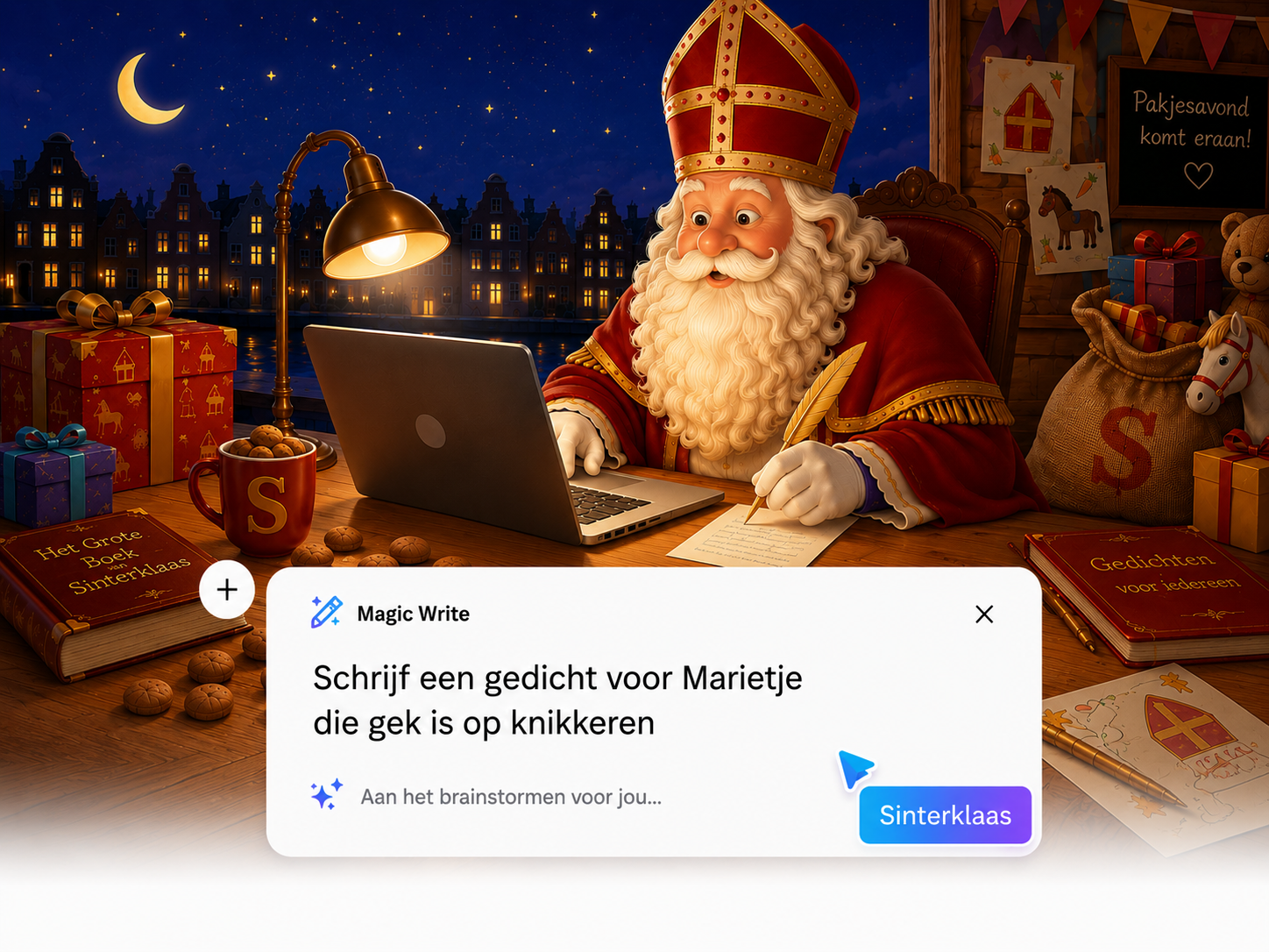 sinterklaas maken met ai - canva sinterklaas maken met ai - canva