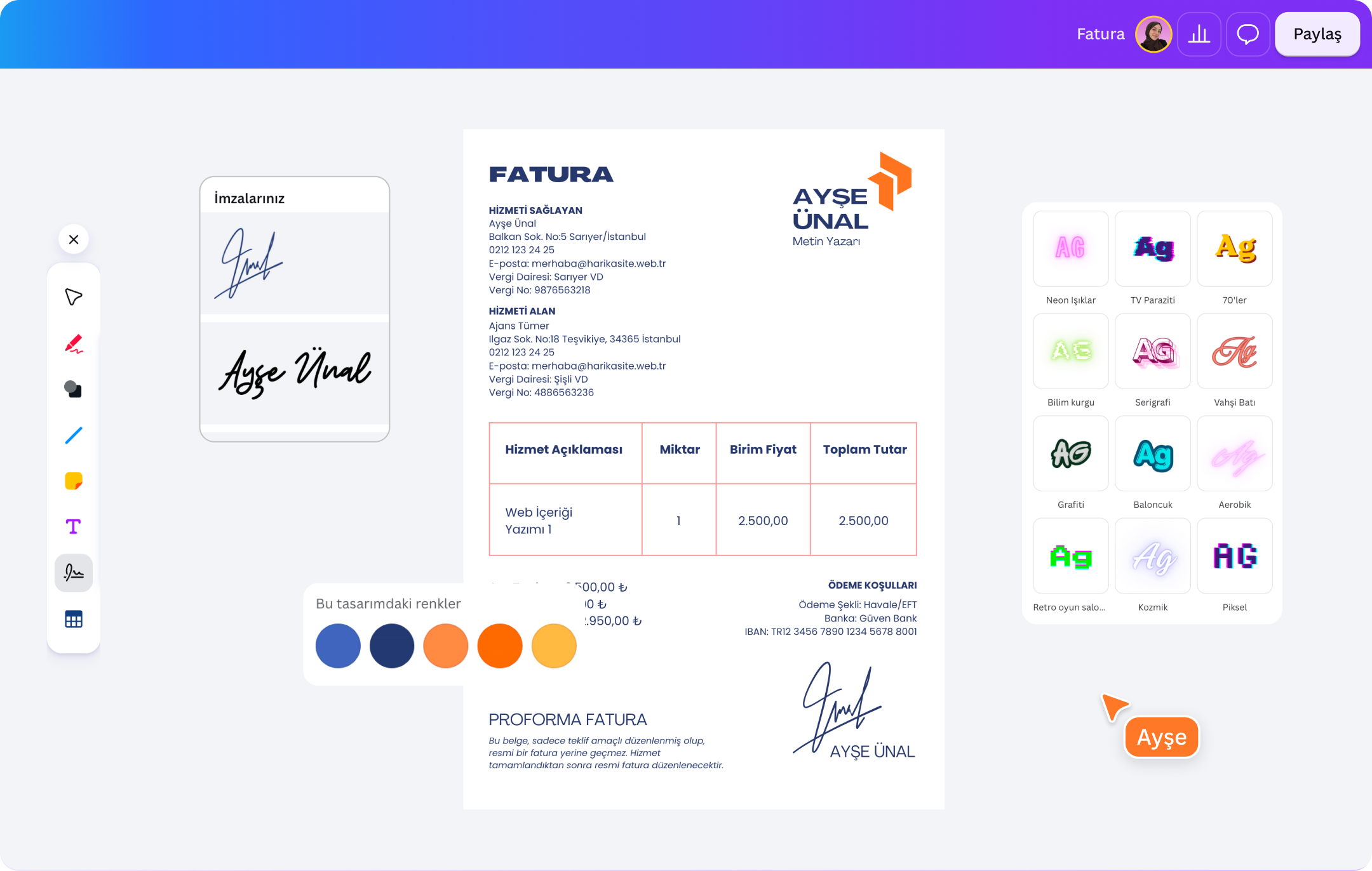 PDF imzalama - Canva PDF imzalama - Canva