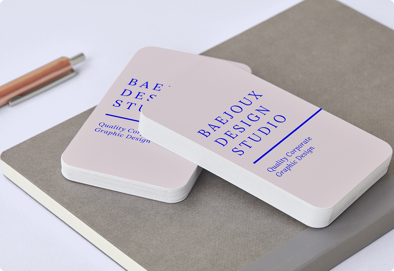 Canva Rounded Corners Business Cards