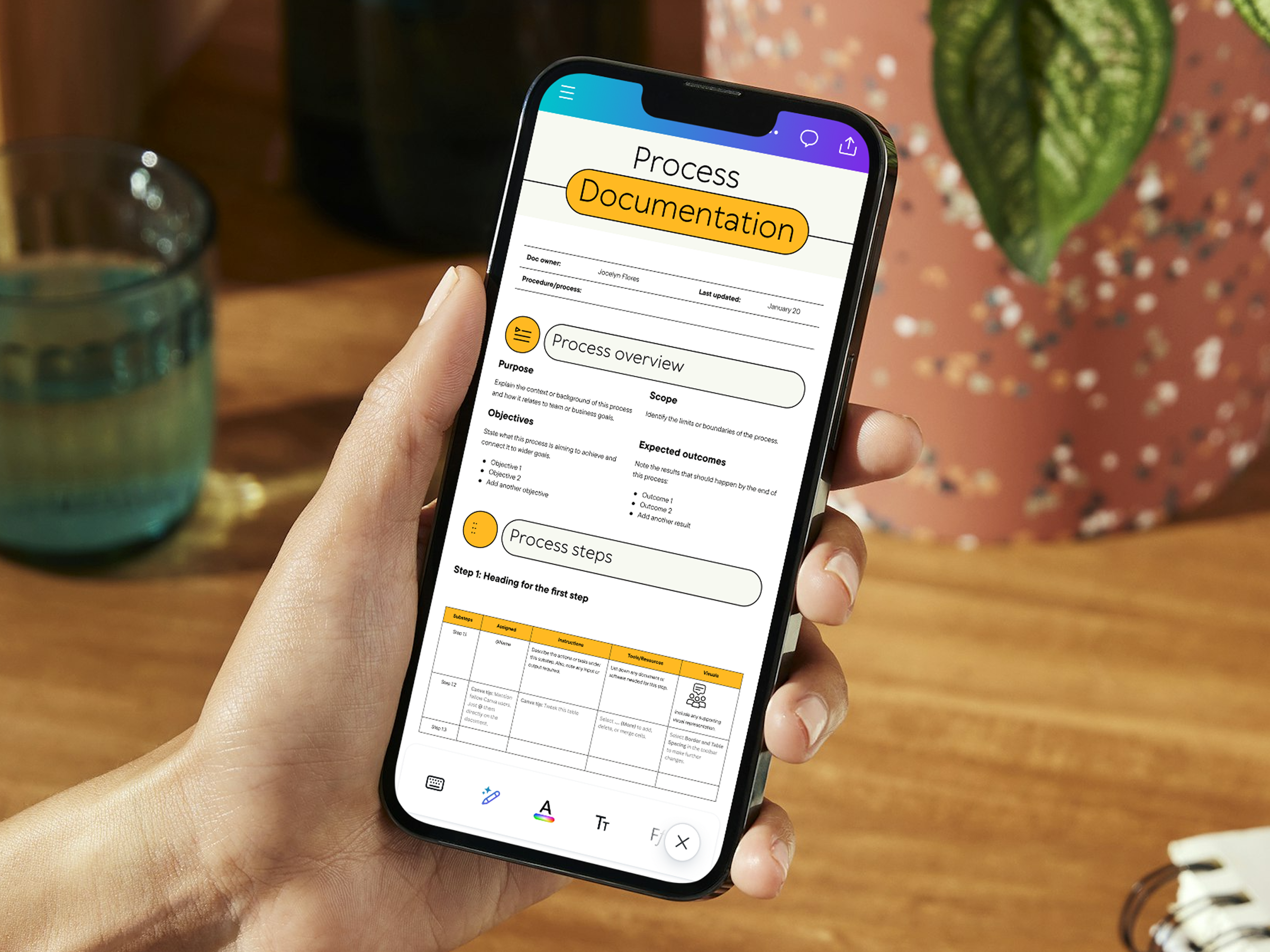 Process Documentation Banner