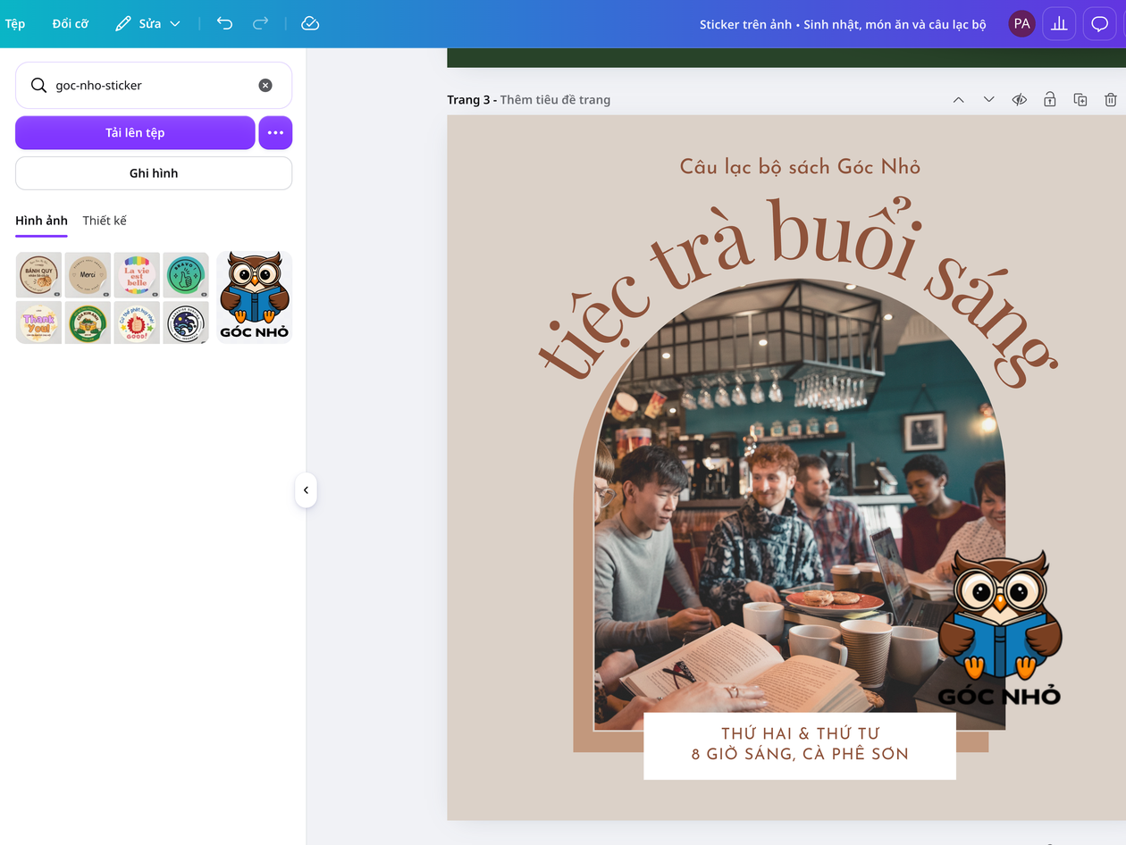 Đưa sticker riêng vào ảnh bằng file PNG trong suốt Đưa sticker riêng vào ảnh bằng file PNG trong suốt