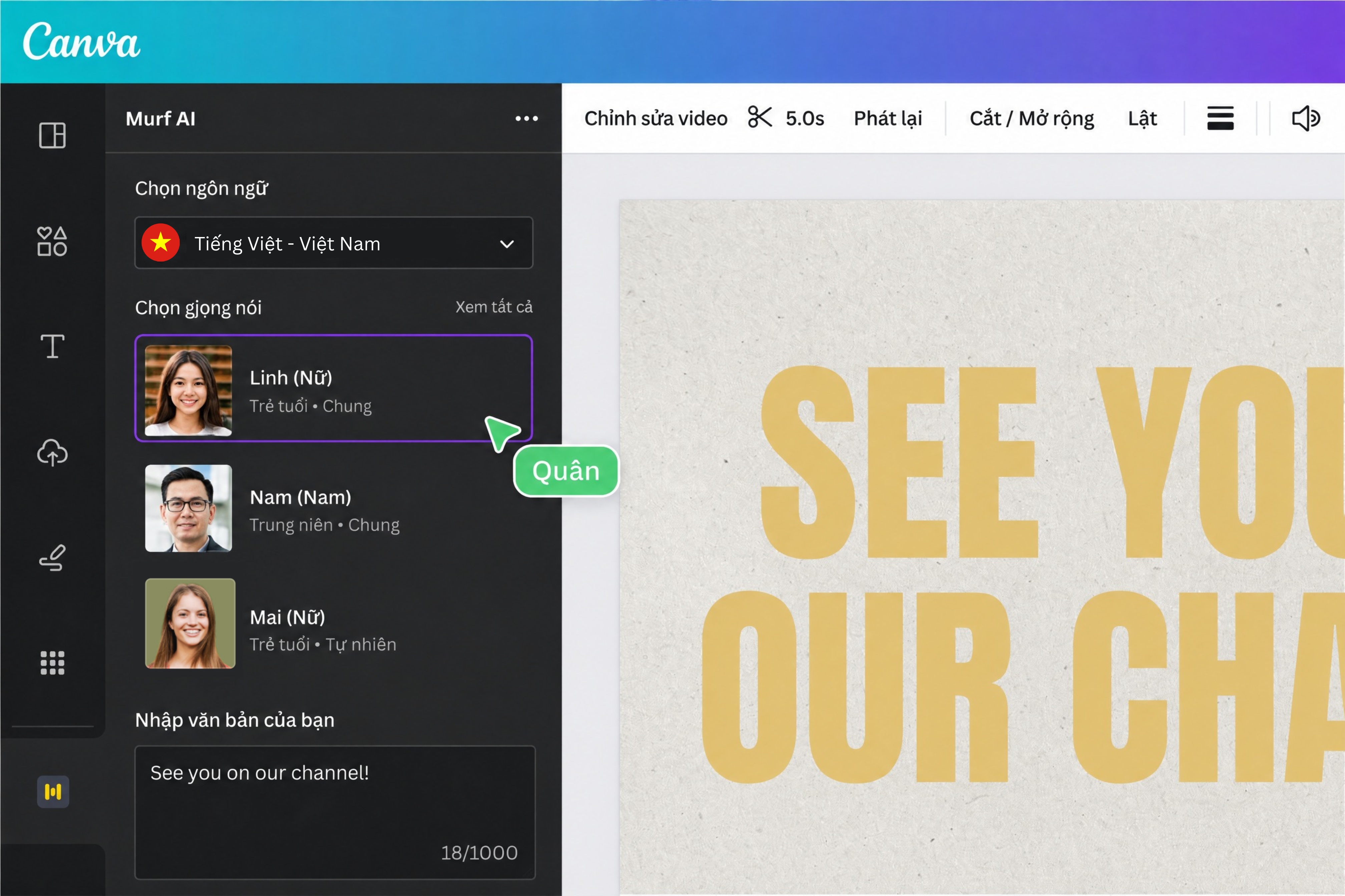 Use Murf AI to convert your text into speech with your preferred voice