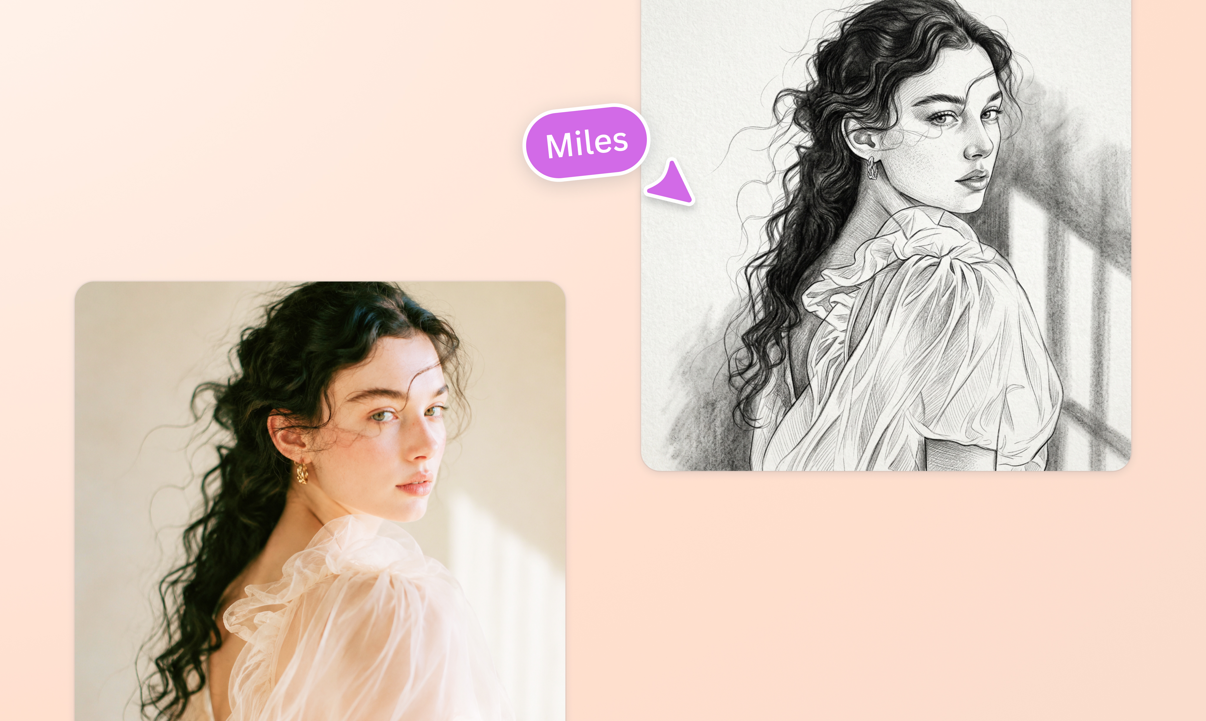 Photo to Sketch Mobile Banner