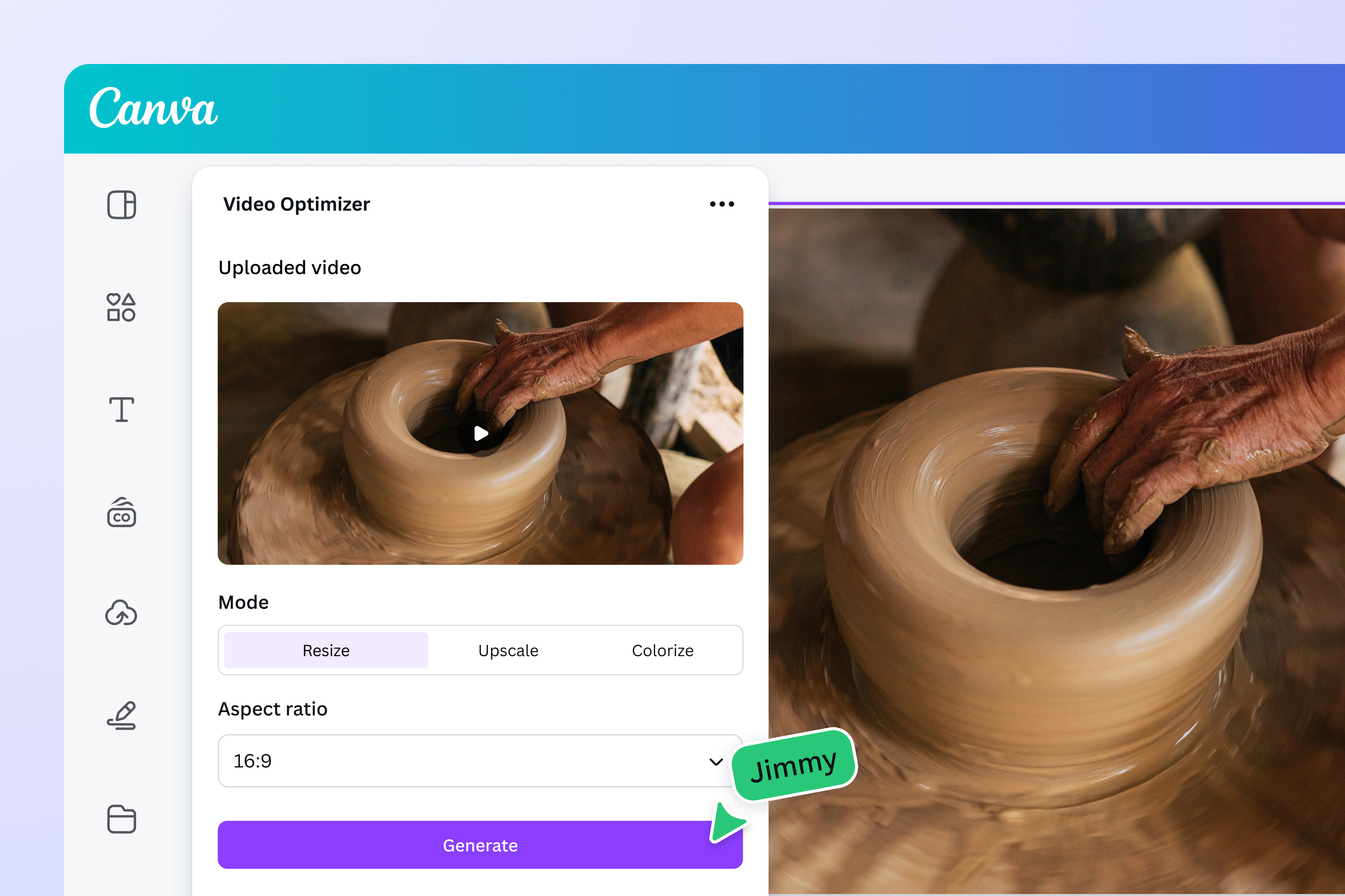 Effortlessly change aspect ratios Effortlessly change aspect ratios