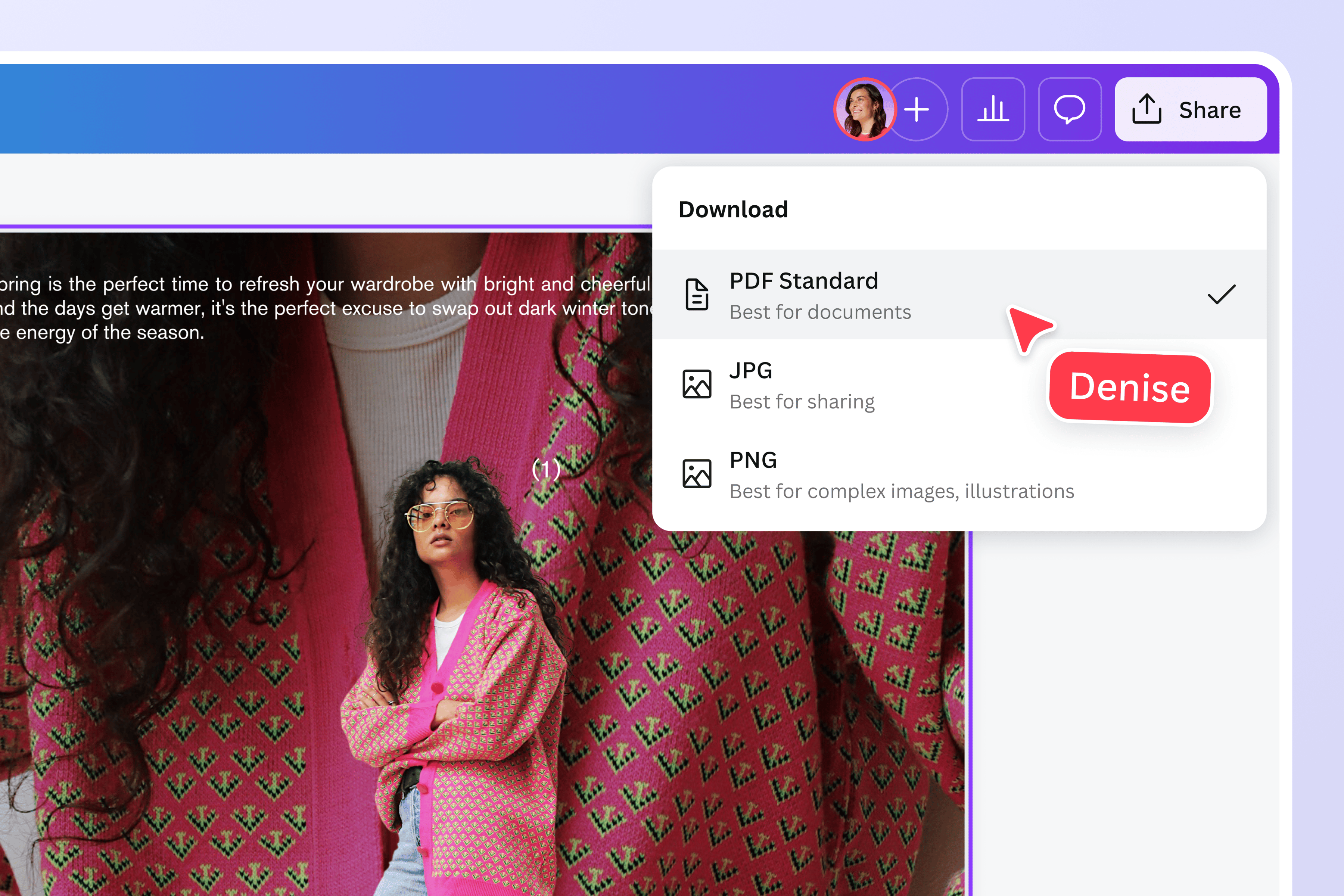 Access, share, and collaborate anytime, anywhere