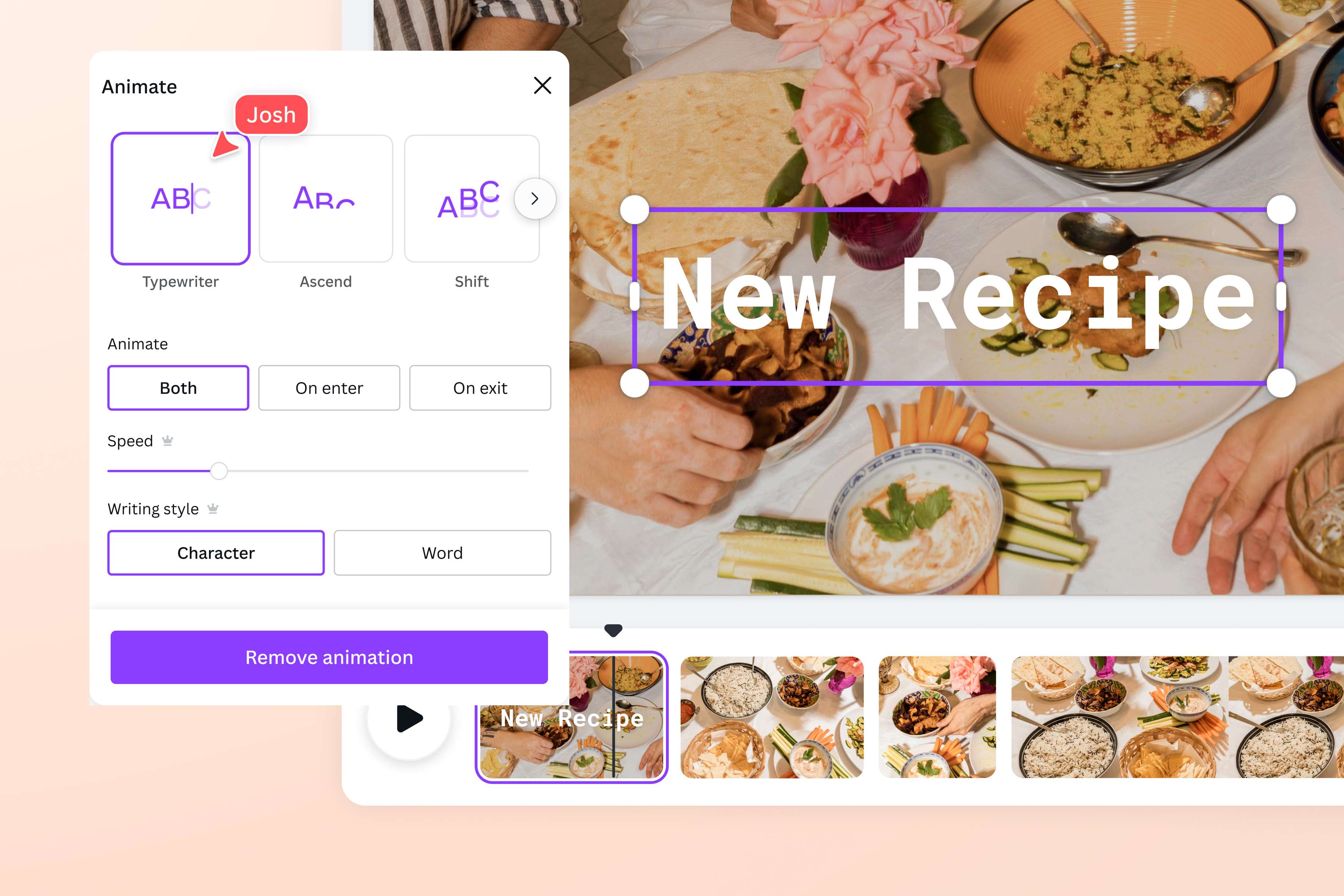 Add animated texts to your photos