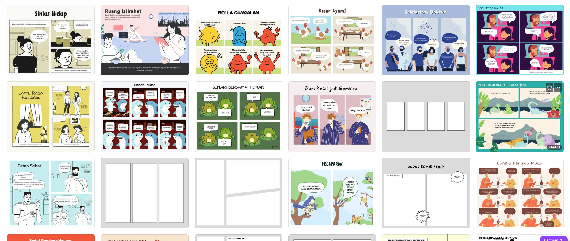 membuat komik canva membuat komik canva