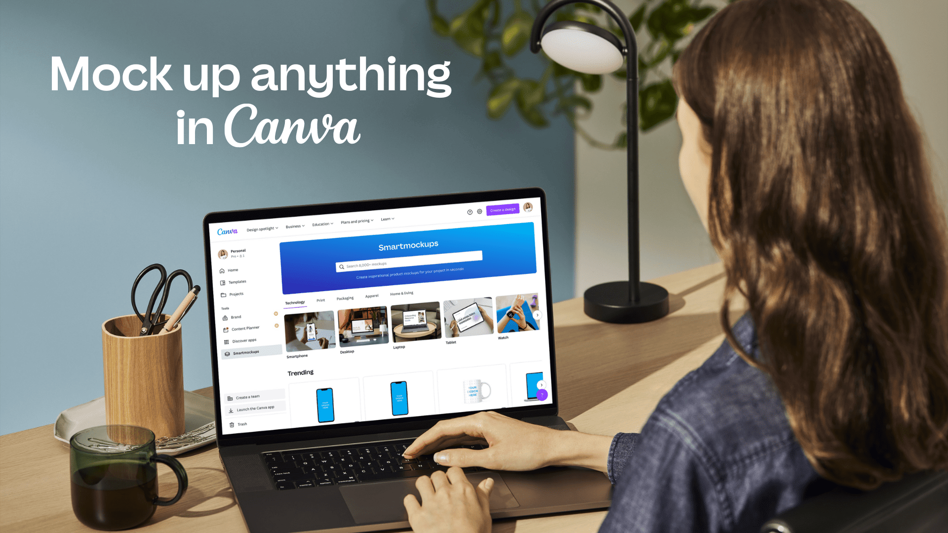 Canva launches mockups tool