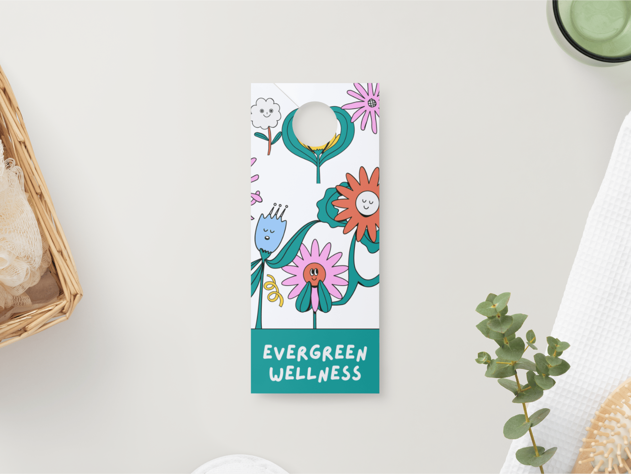 Custom door hangers door hanger printing for business canva