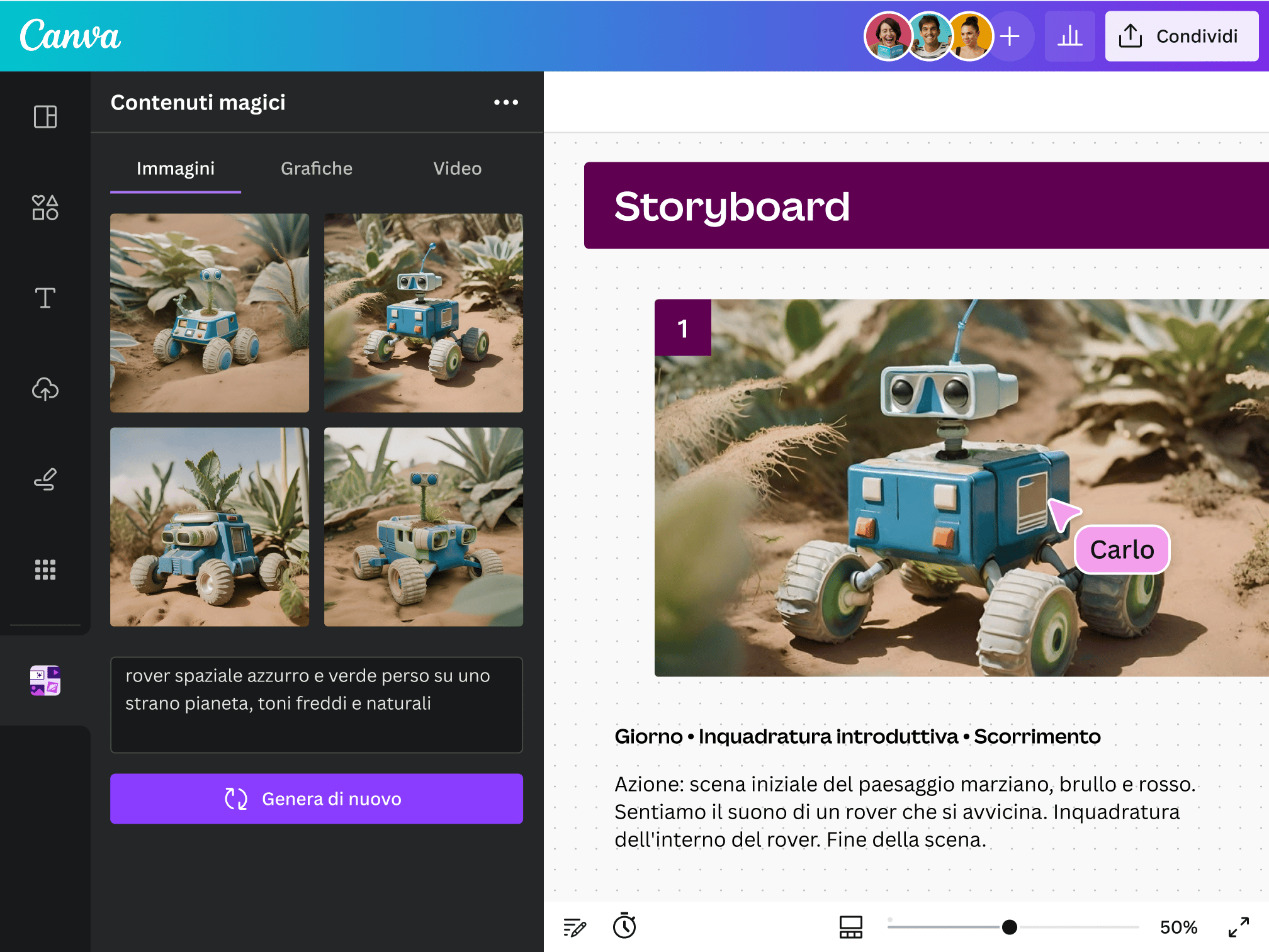 Generatore immagini AI gratis: crea con intelligenza artificiale | Canva