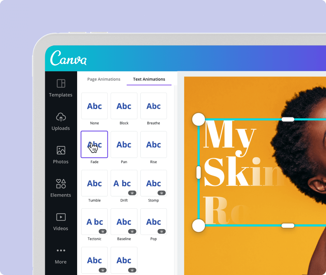 Thumb-stopping text animations and effects