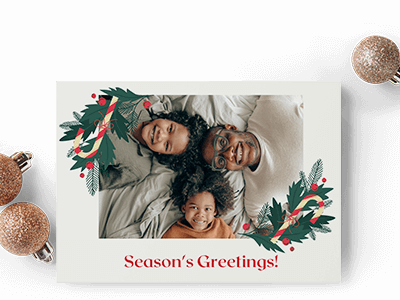 クリスマスカード印刷 Canva