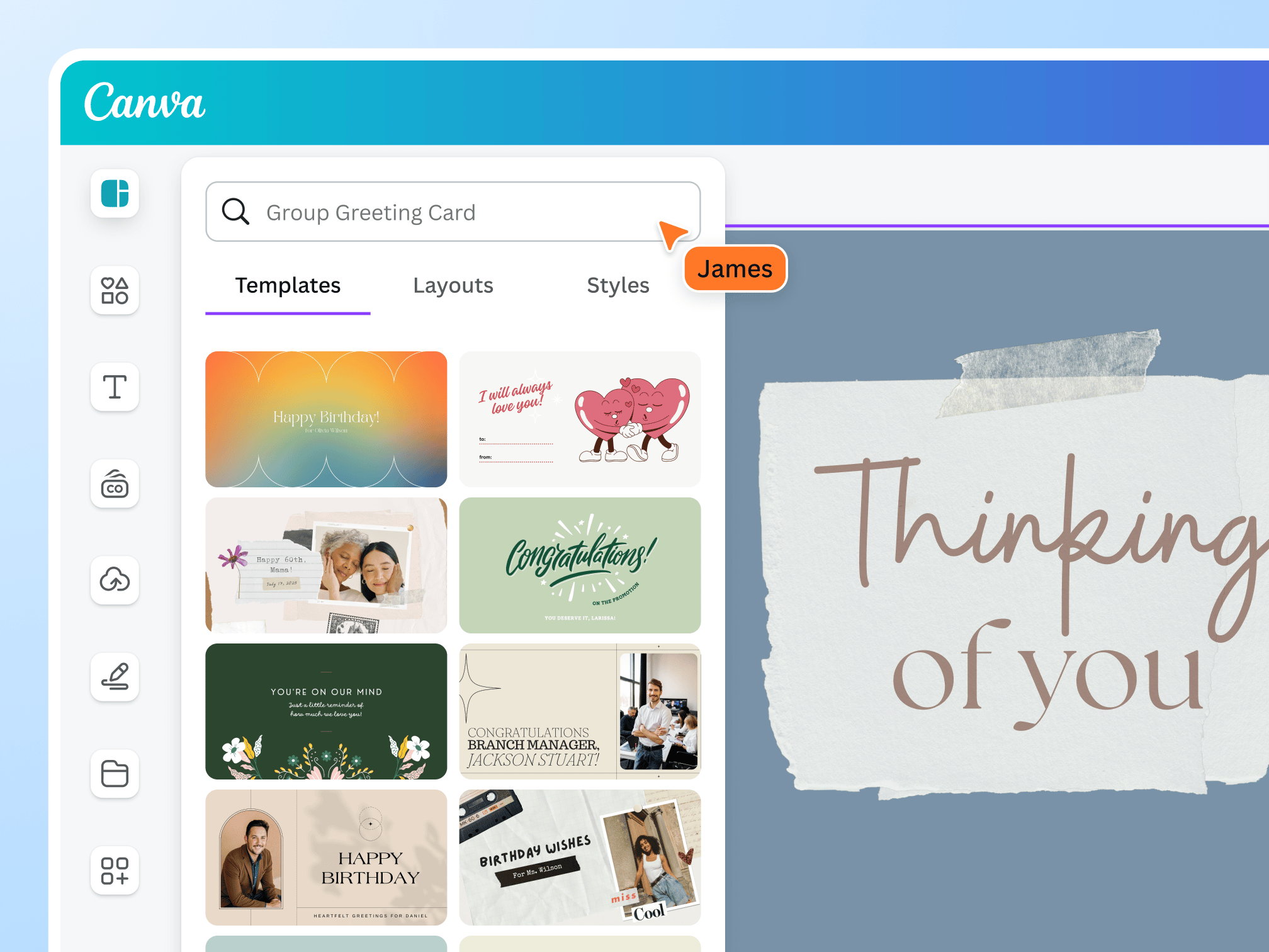 Free Group Greeting Cards | Canva