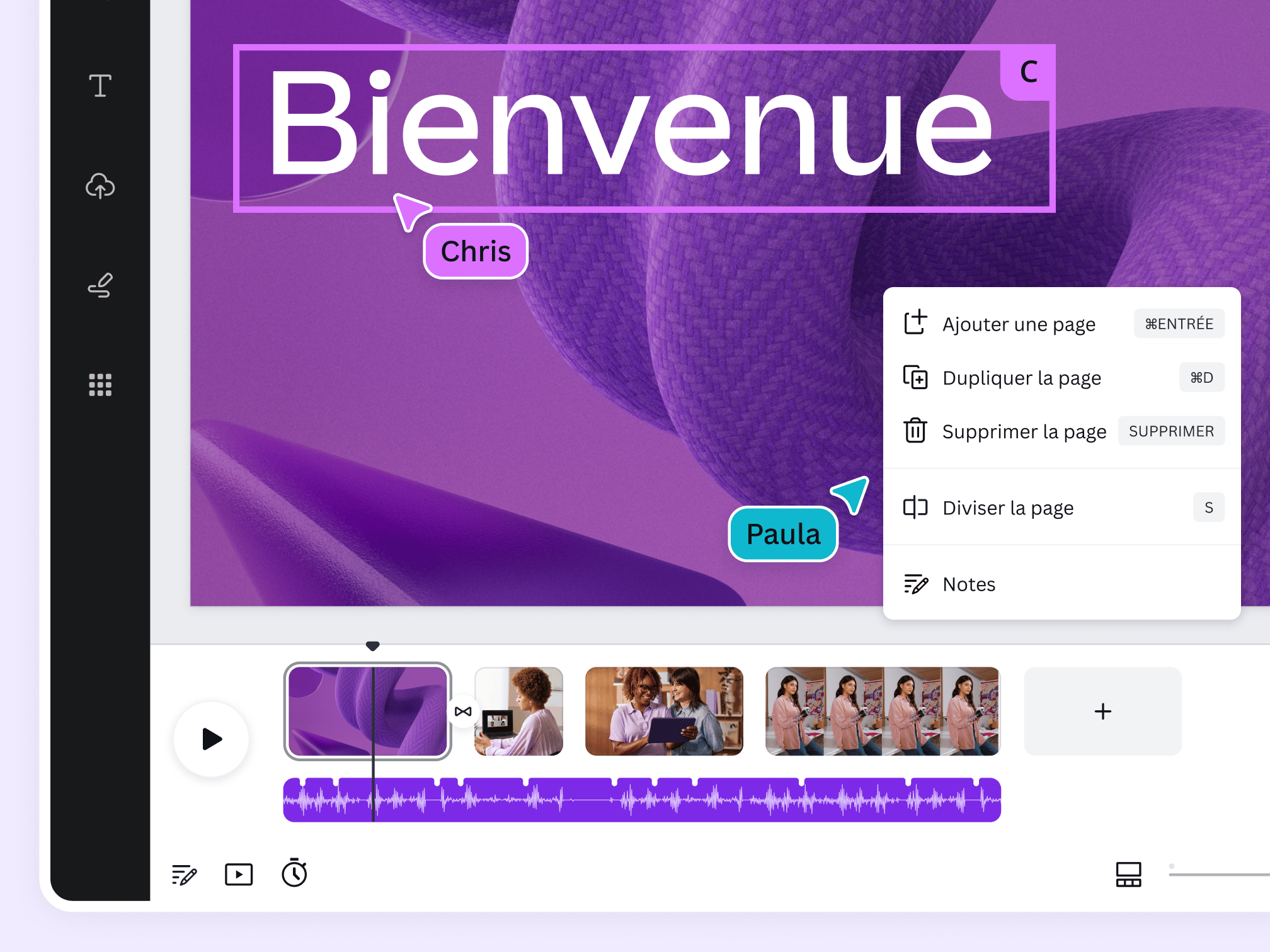 Montage vidéo : logiciel de montage vidéo gratuit en ligne | Canva