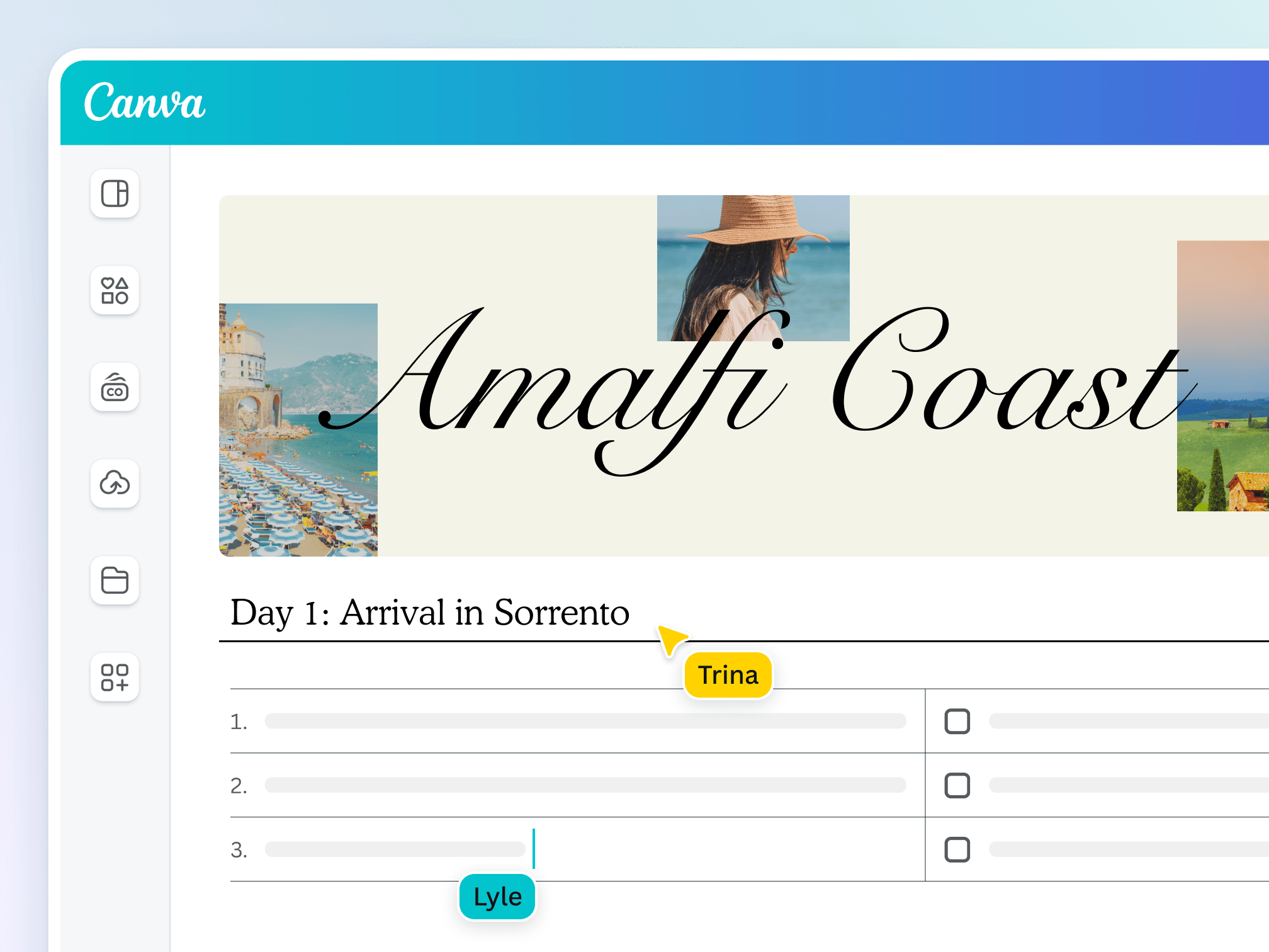 Trip Planner: Create your travel itinerary with AI | Canva