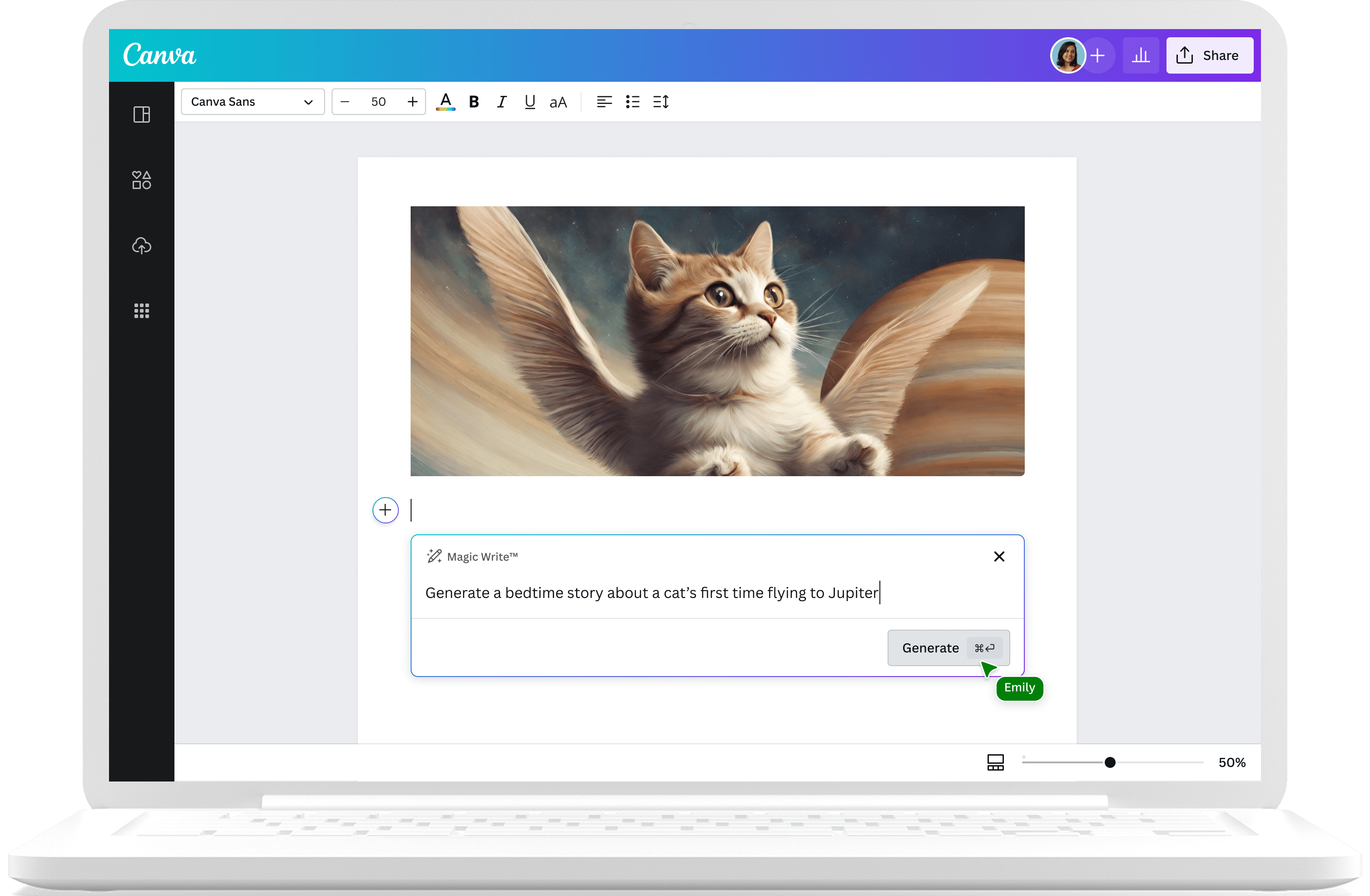 AI Story Generator AI Story Writer Canva