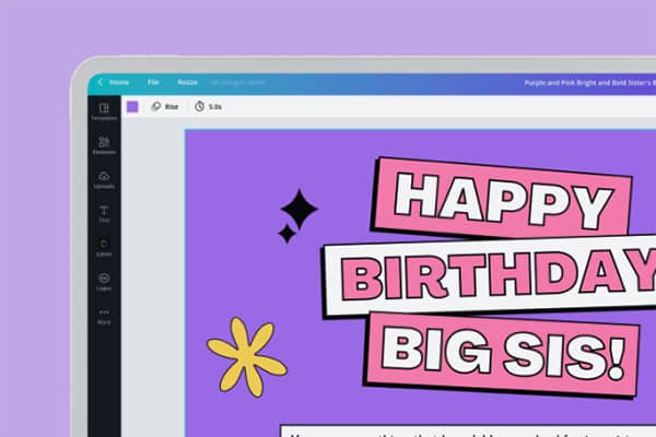 Create a video in Canva