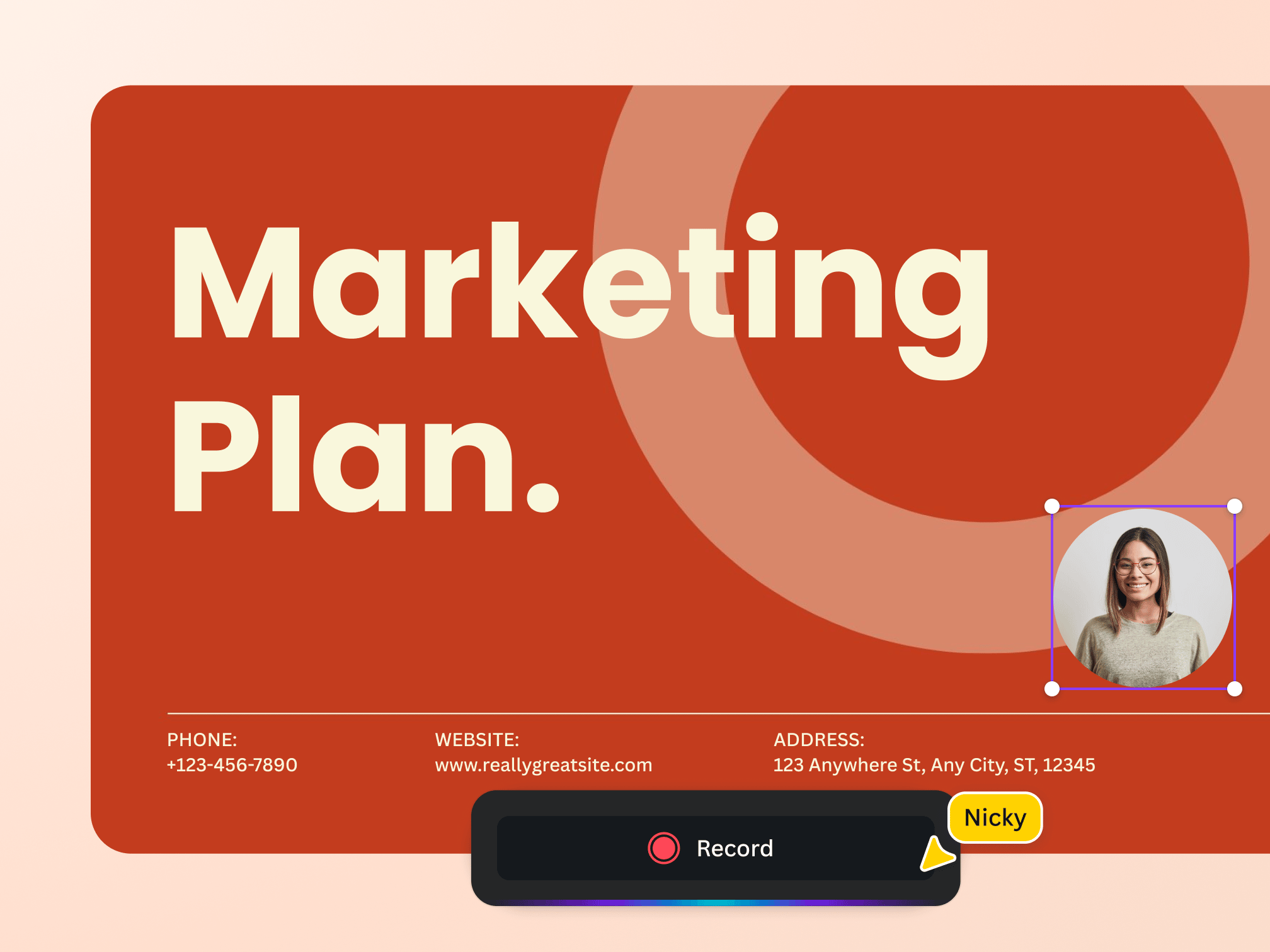 Free online screen recorder canva