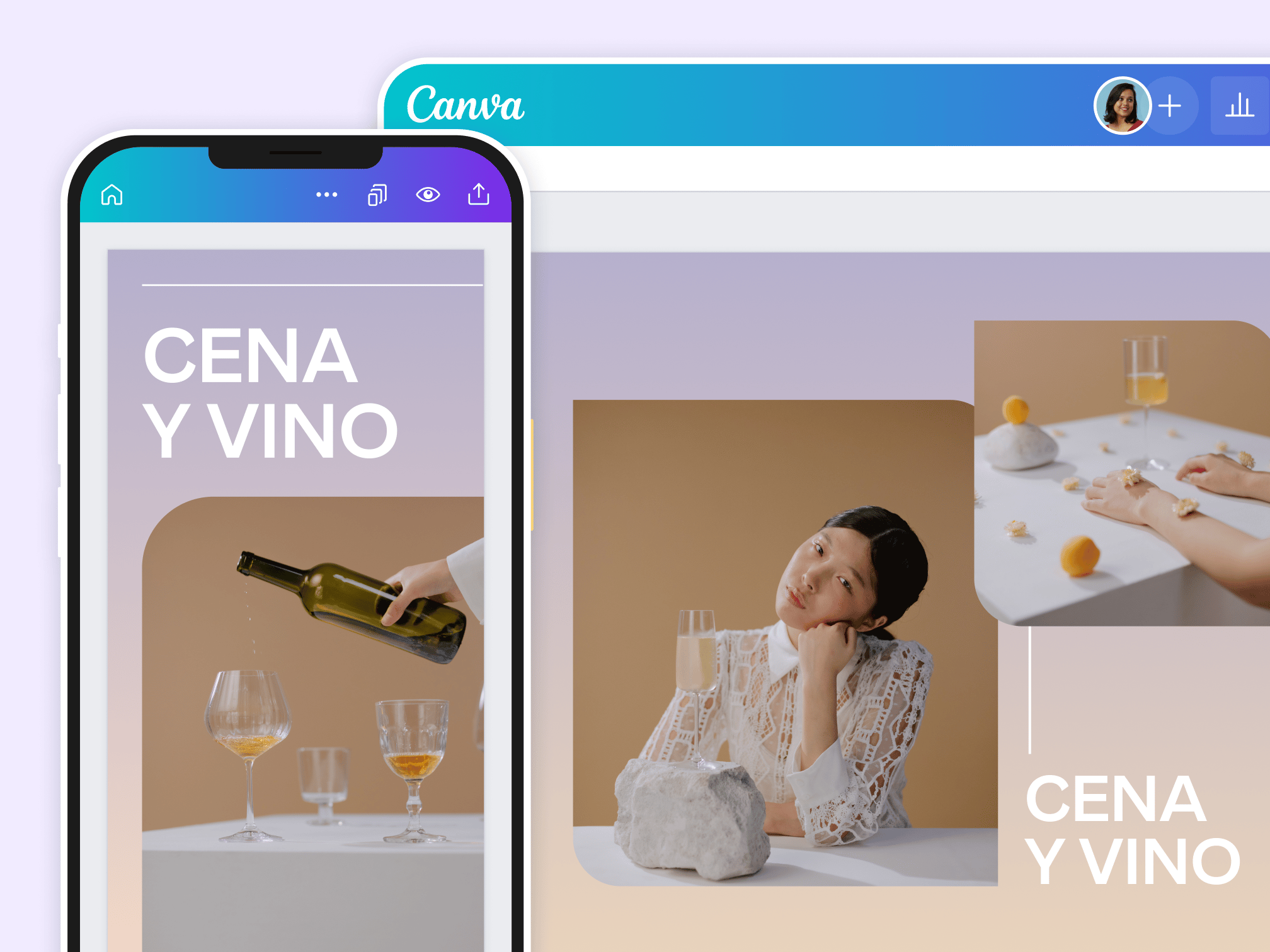 Editor de vídeos online gratis de Canva