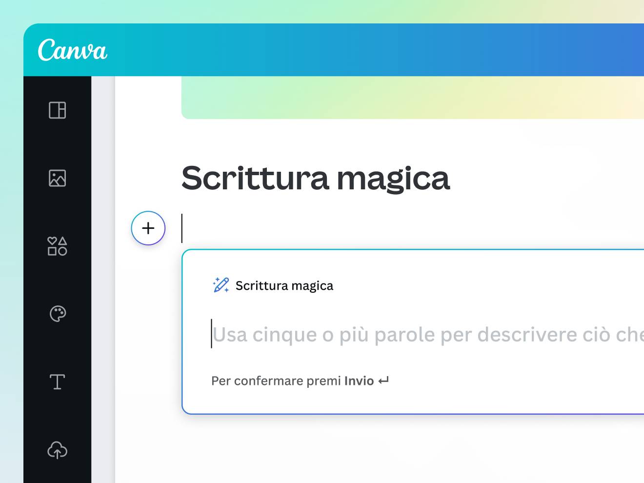 Scrittura Magica: intelligenza artificiale per scrivere testi | Canva