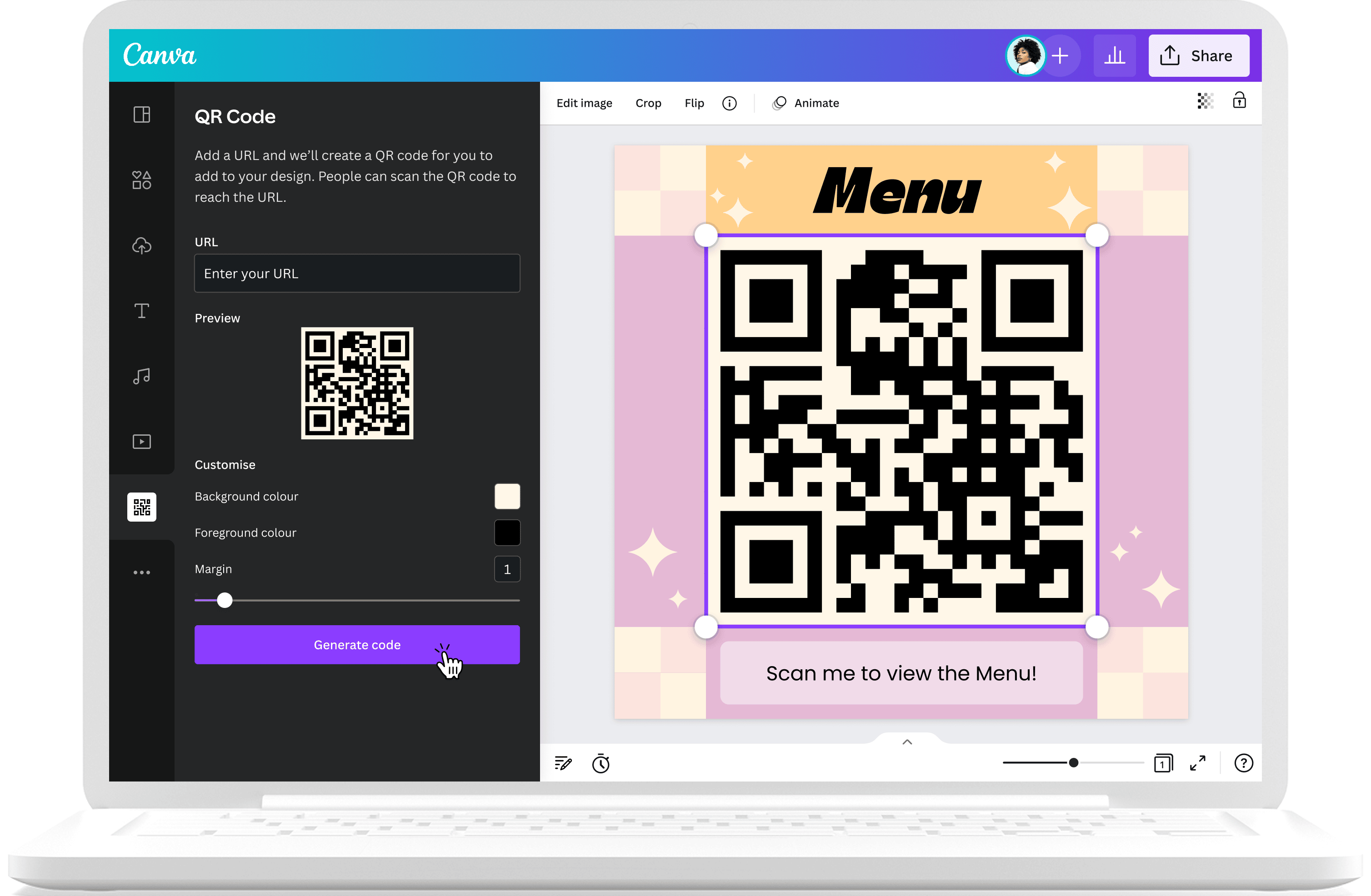 Free QR Code generator - 4qrcode