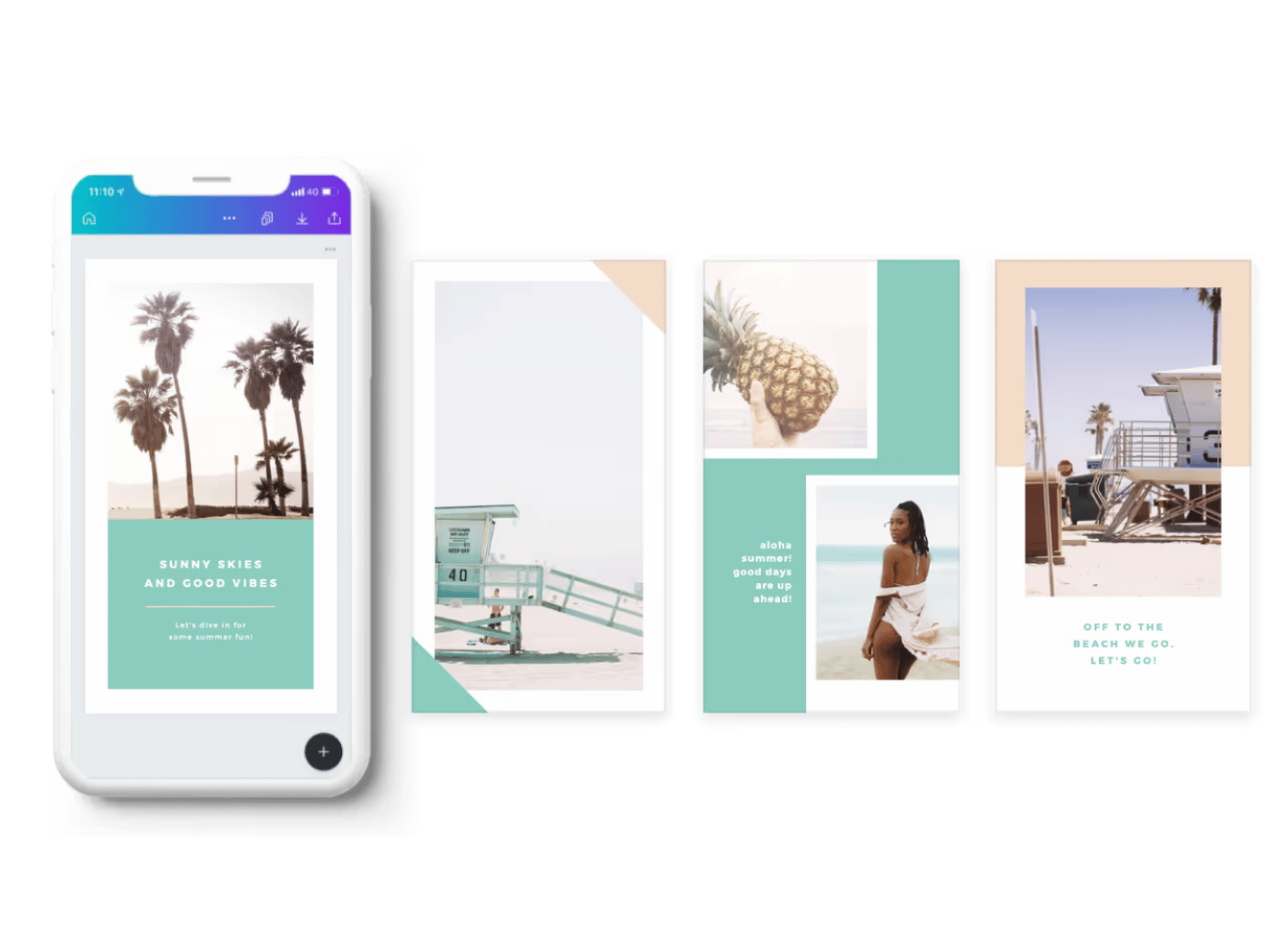 Design graphics and stories for Instagram with Canva