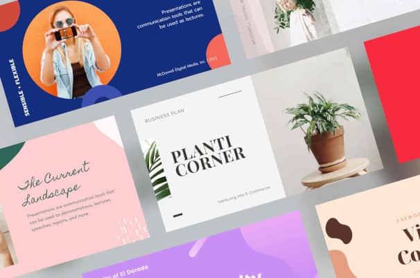 Create a presentation in Canva