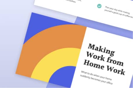 Presentation size guide