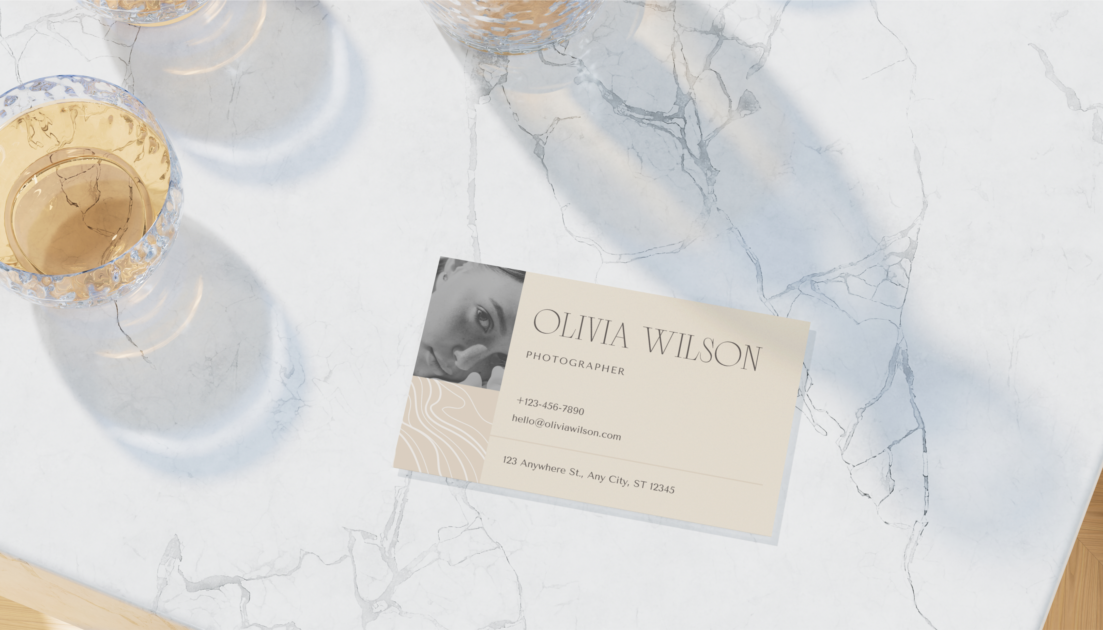 Create Business Card Mockups Lead