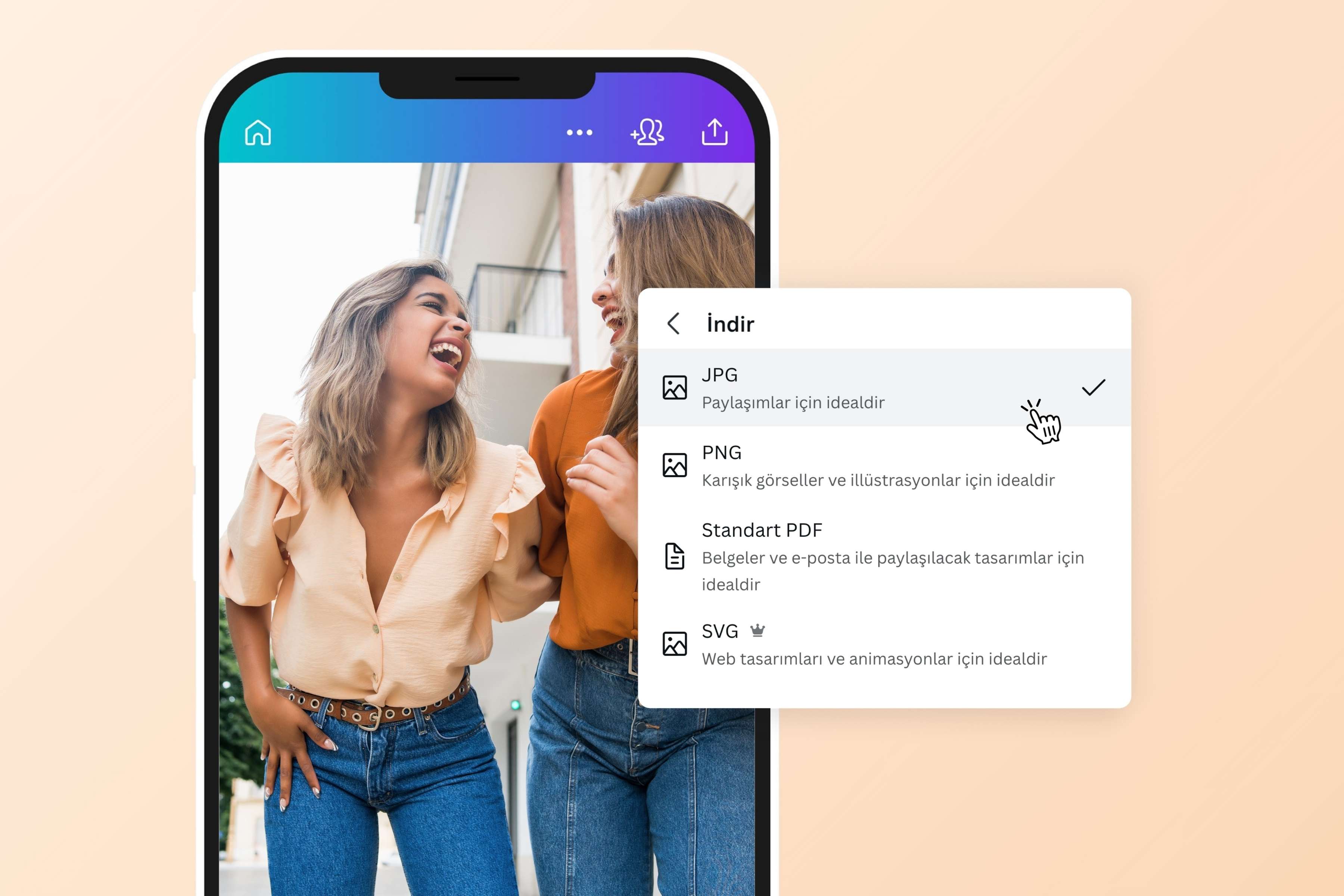 WEBP resimleri kolayca JPG'ye dönüştürün - Canva