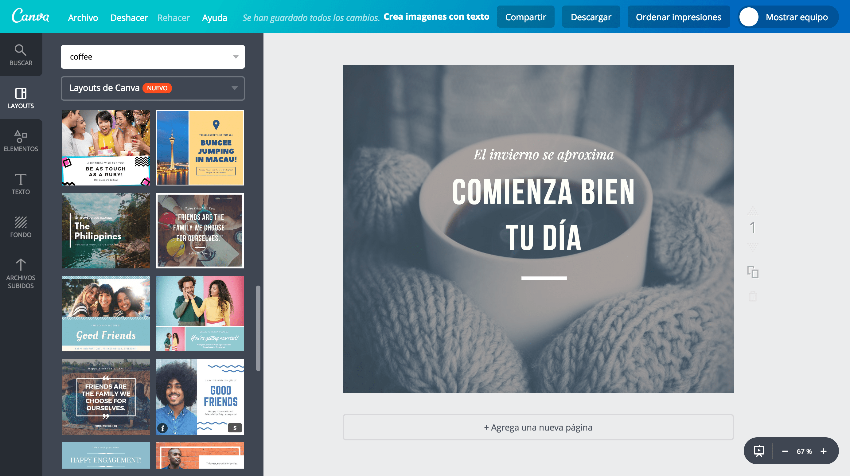 Imágenes con texto Imágenes con texto