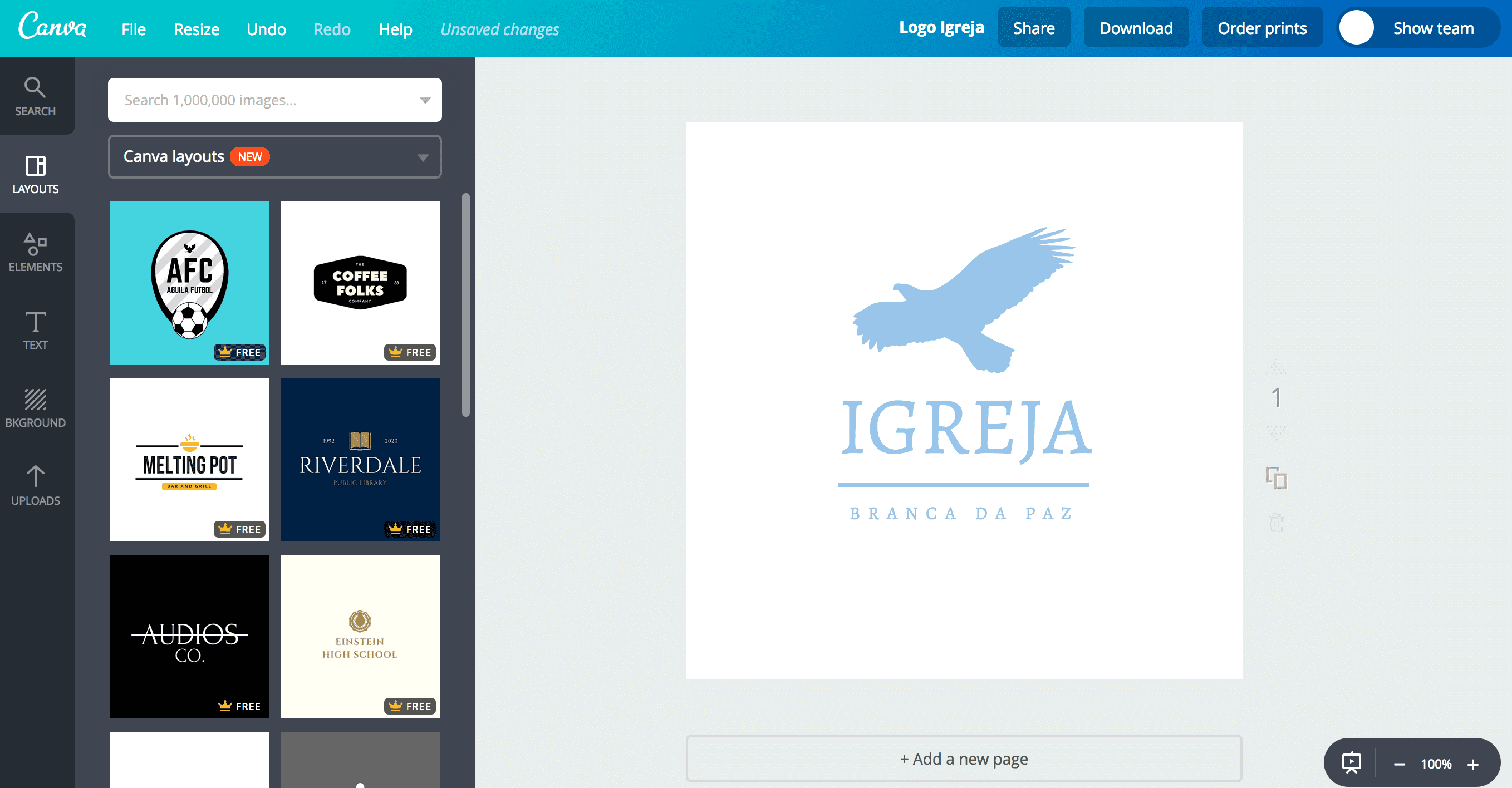 Logo de igreja