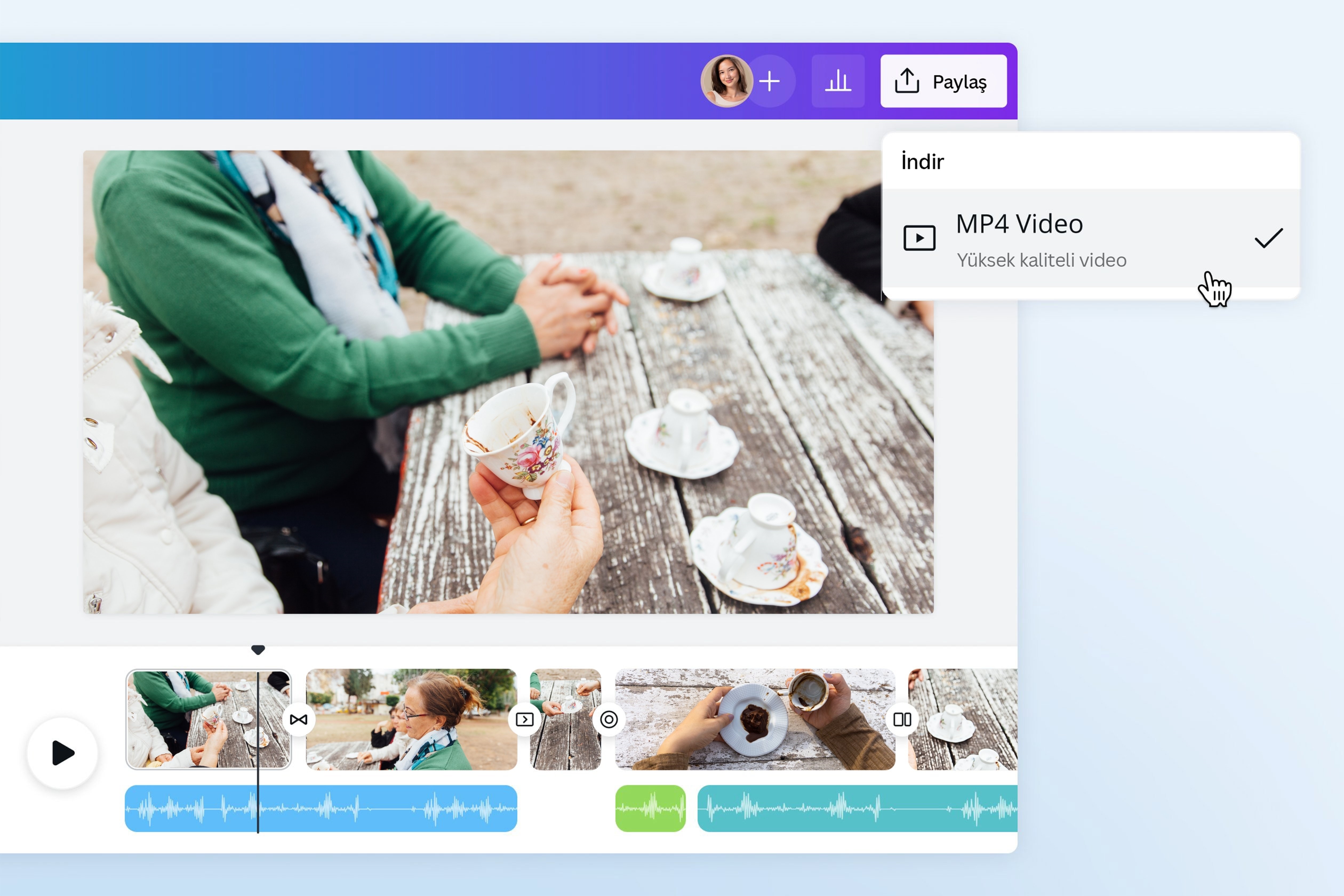 videoyu mp4 e dönüştürme - Canva videoyu mp4 e dönüştürme - Canva
