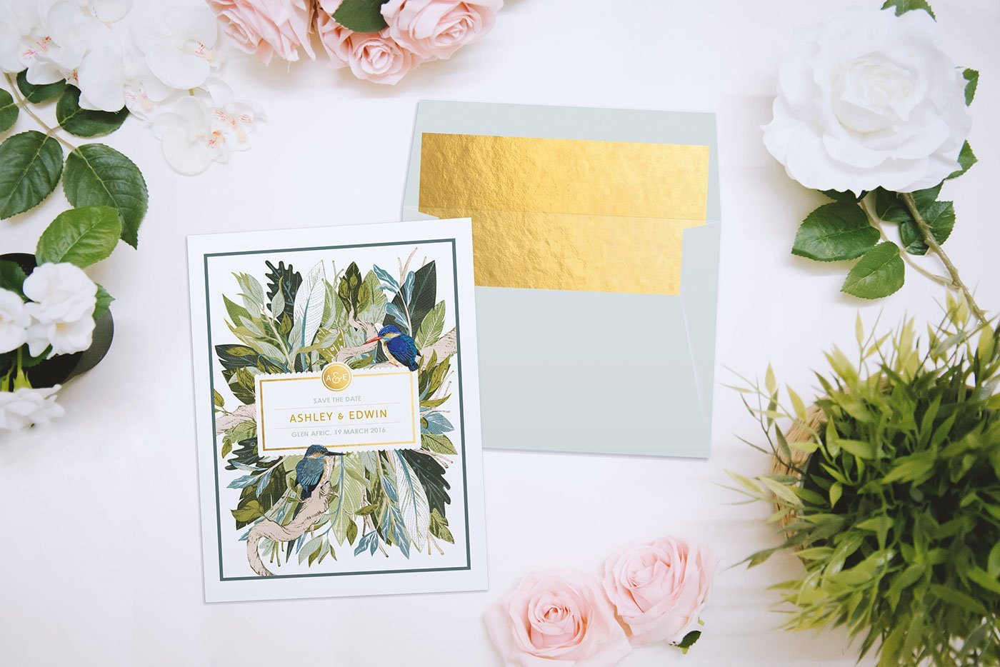 A showcase of 50 beautifully designed print invitations to inspire you